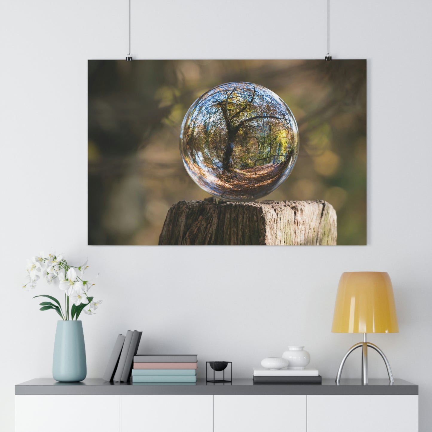 Forest, Globe, Nature, Forest Globe - Premium Poster