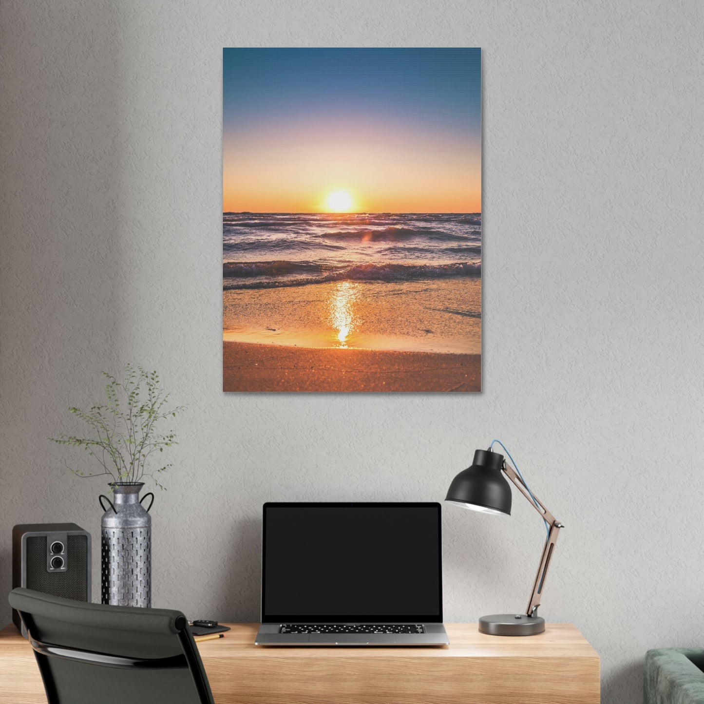 Sunset - Polyester Canvas