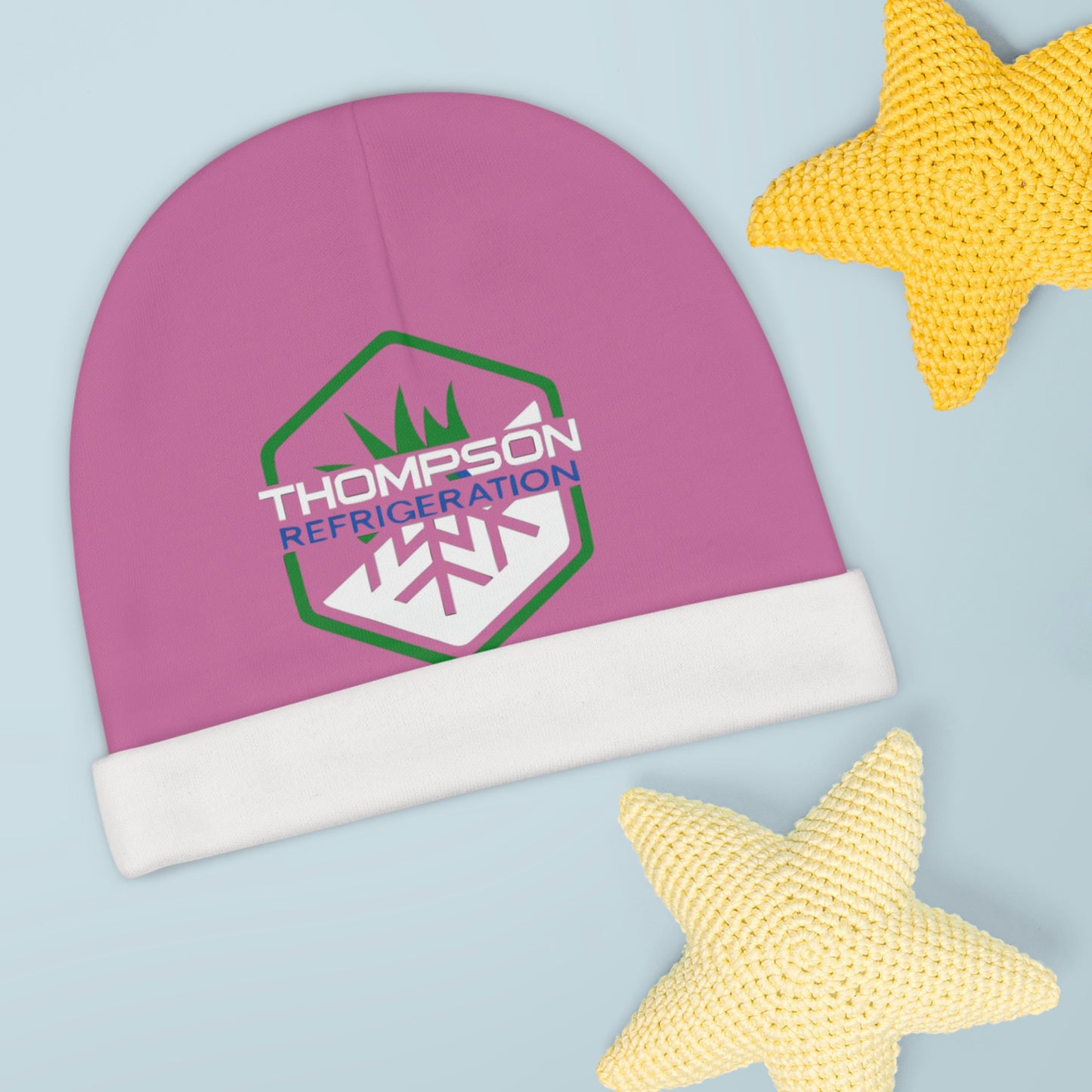 Thompson Refrigeration - #2 Logo Baby Beanie (AOP)