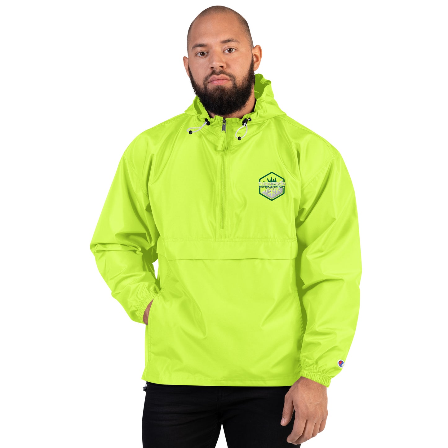 Thompson Refrigeration - Embroidered Champion Packable Jacket