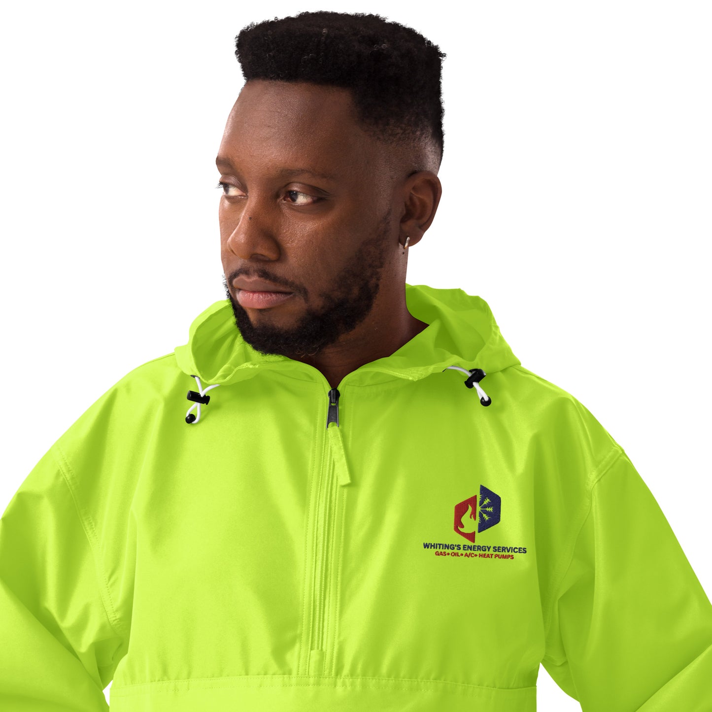 WES - Embroidered Champion Packable Jacket