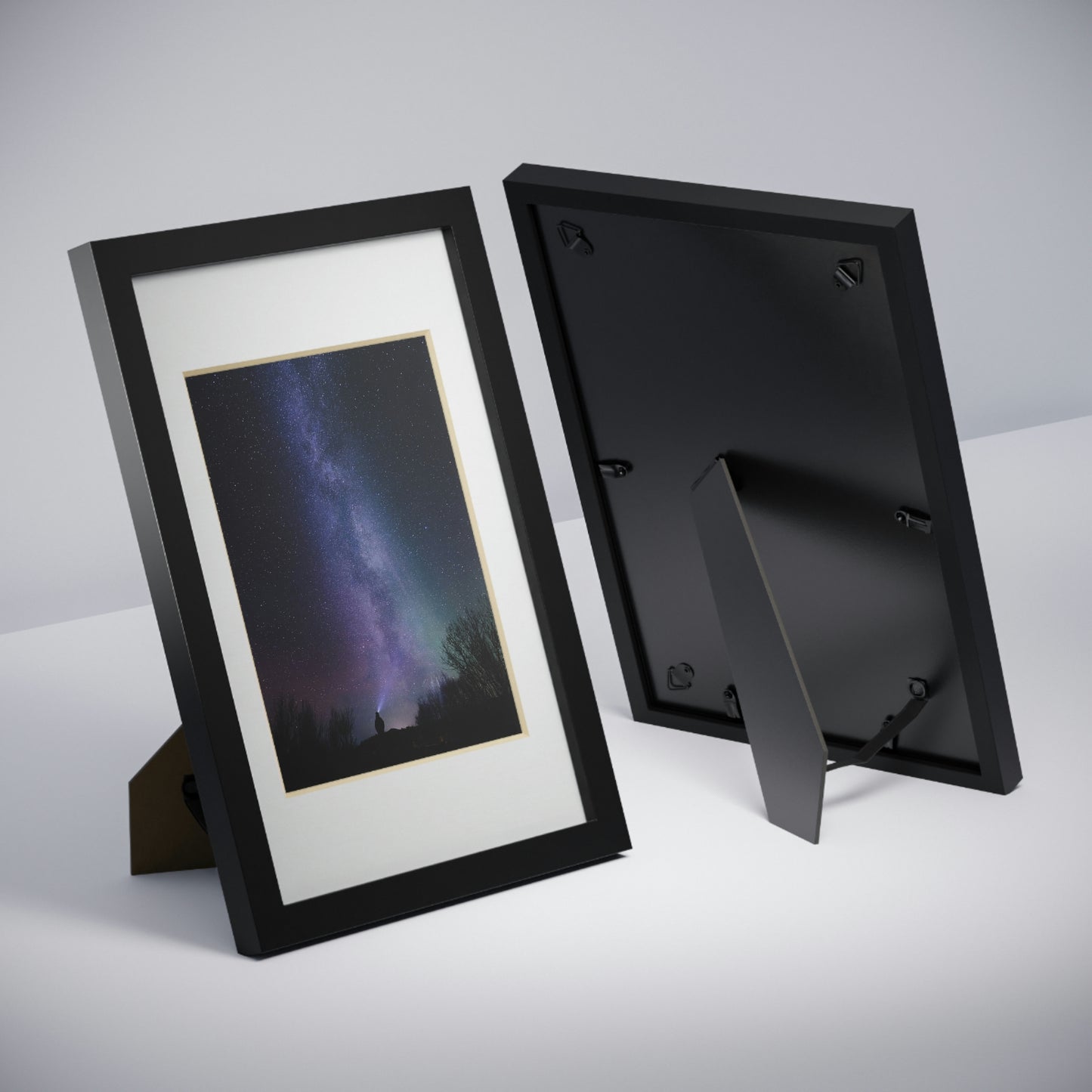 Star Gazer - Framed Posters, Black
