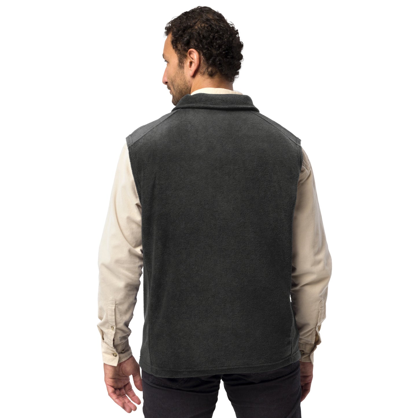 WES - Embroidered - Men’s Columbia fleece vest