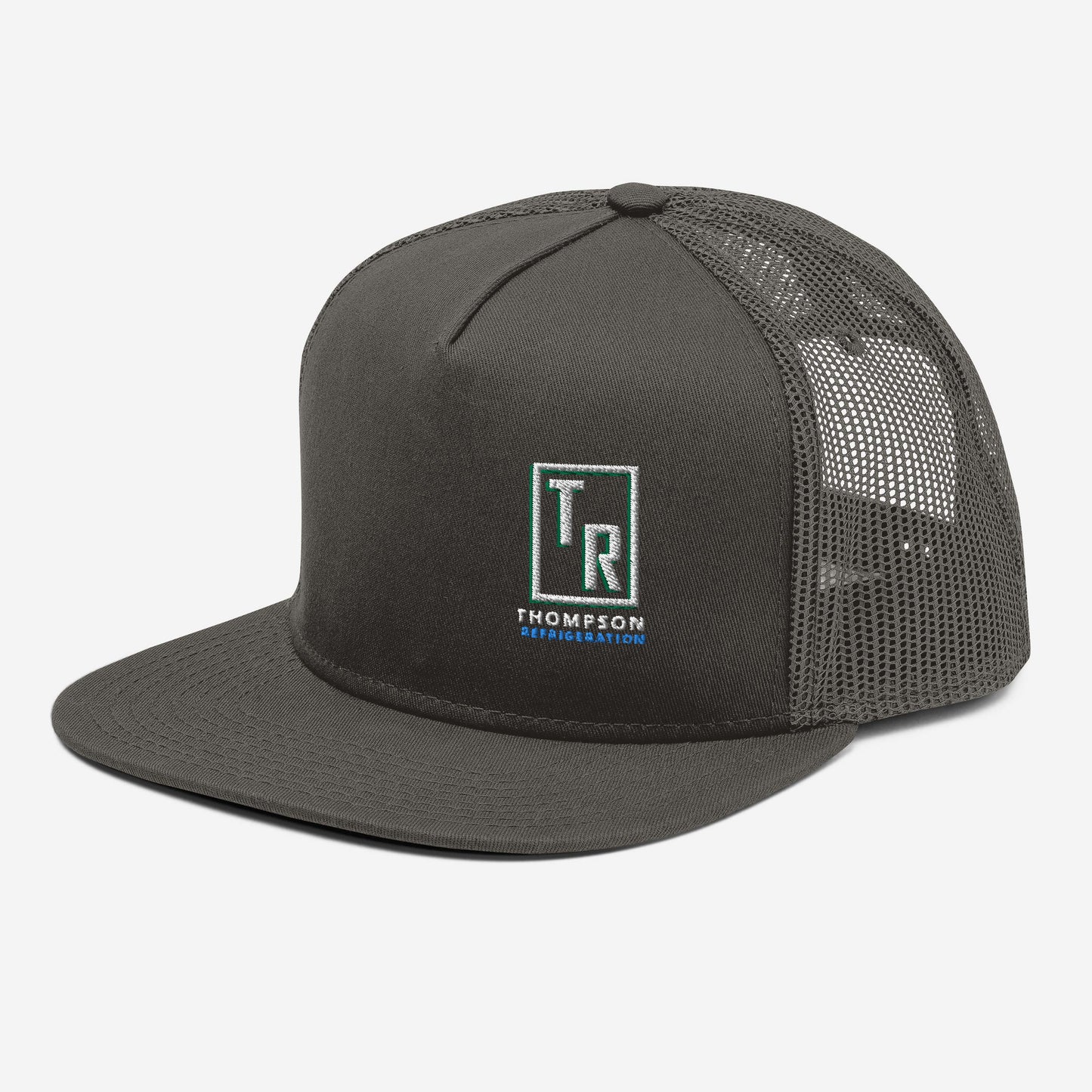 Thompson Refrigeration - Logo #3 - Otto Cap Mesh Back Snapback