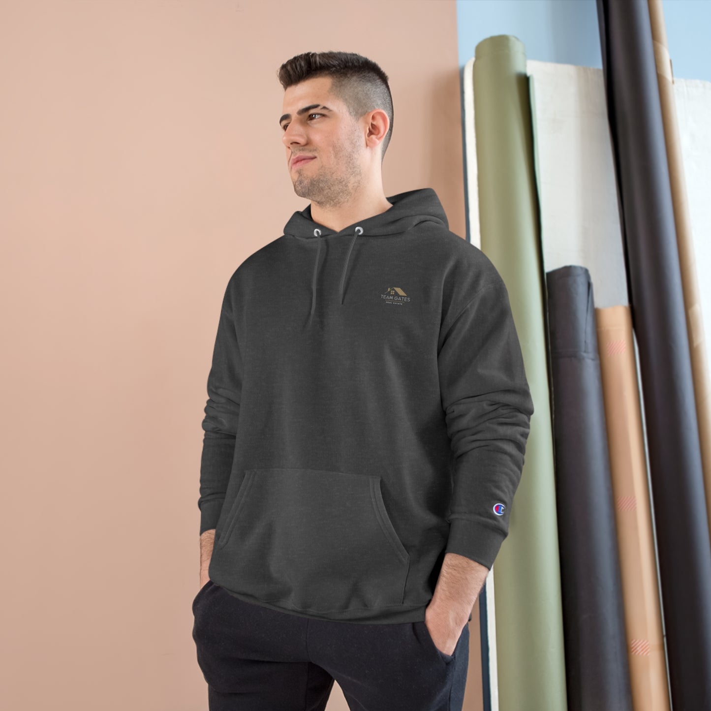 Copy of Team Gates - Let Chest - Champion Hoodie