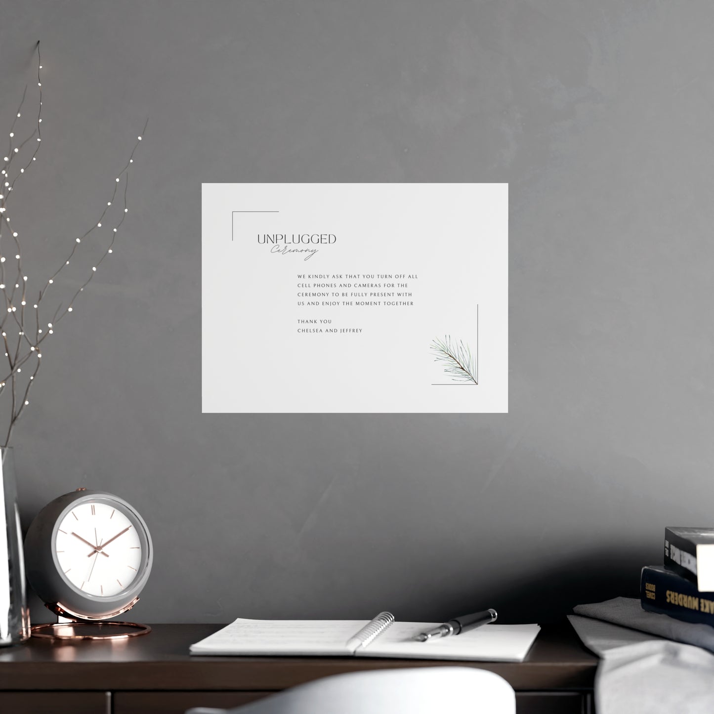 Vertical and Horizontal Matte Posters