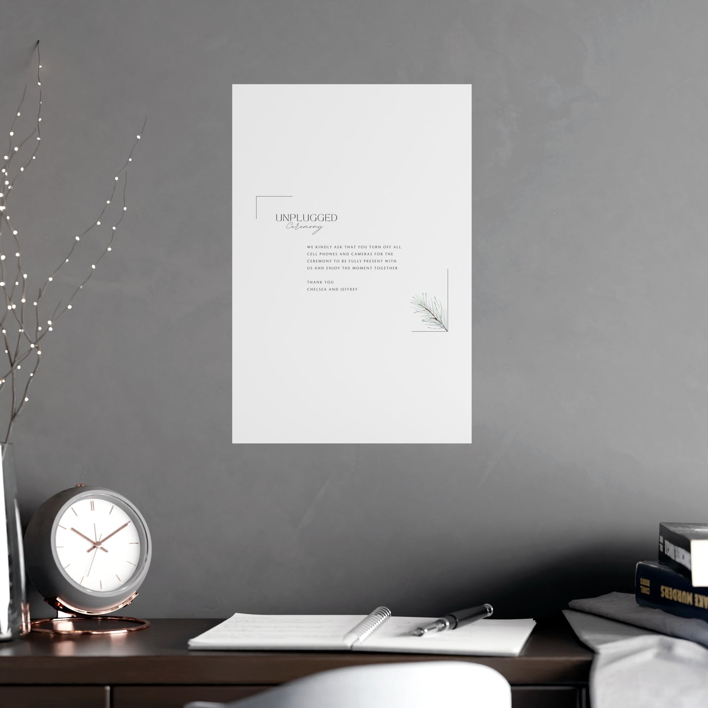 Vertical and Horizontal Matte Posters