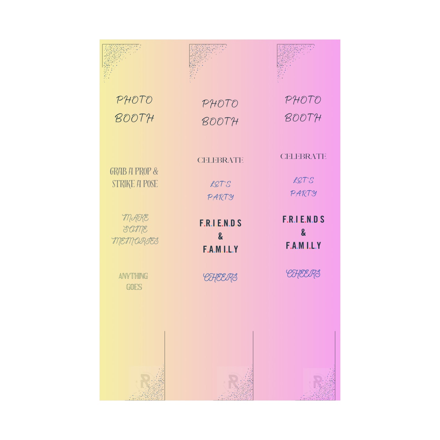 Matte Vertical Posters