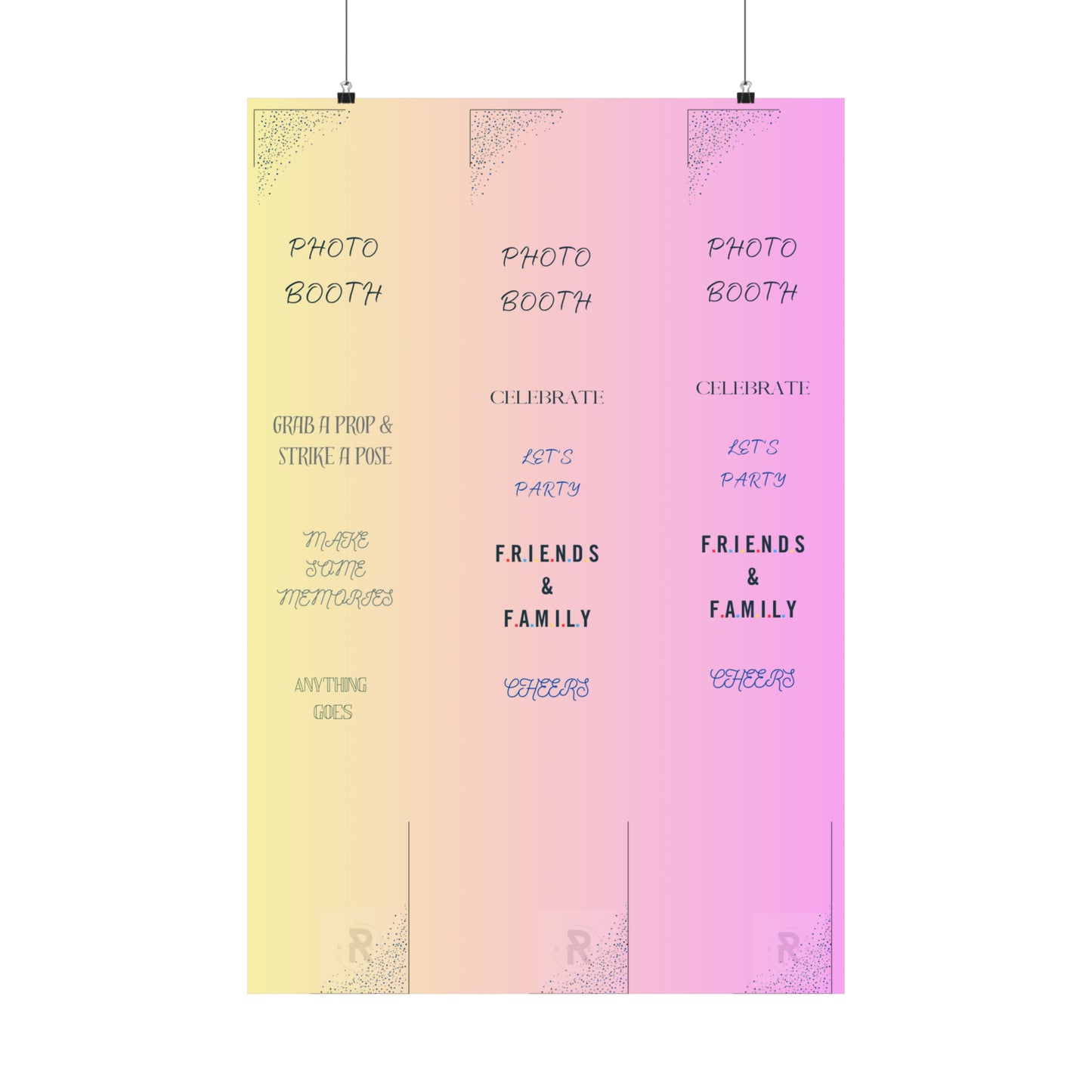 Matte Vertical Posters