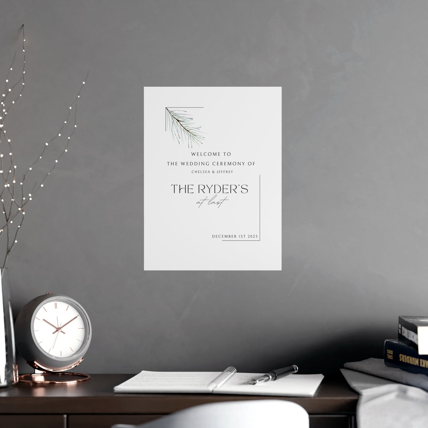 Vertical and Horizontal Matte Posters
