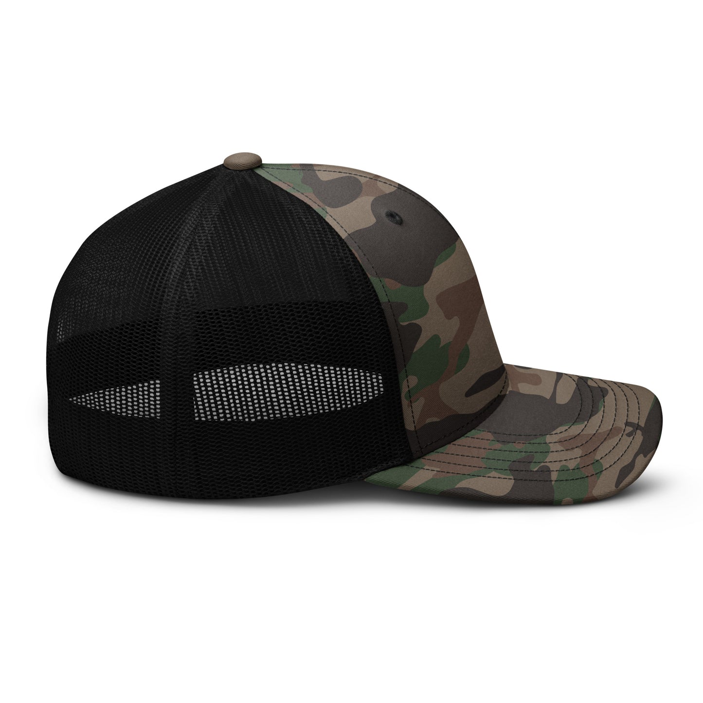 Thompson Refrigeration - Logo #3 - Camouflage trucker hat