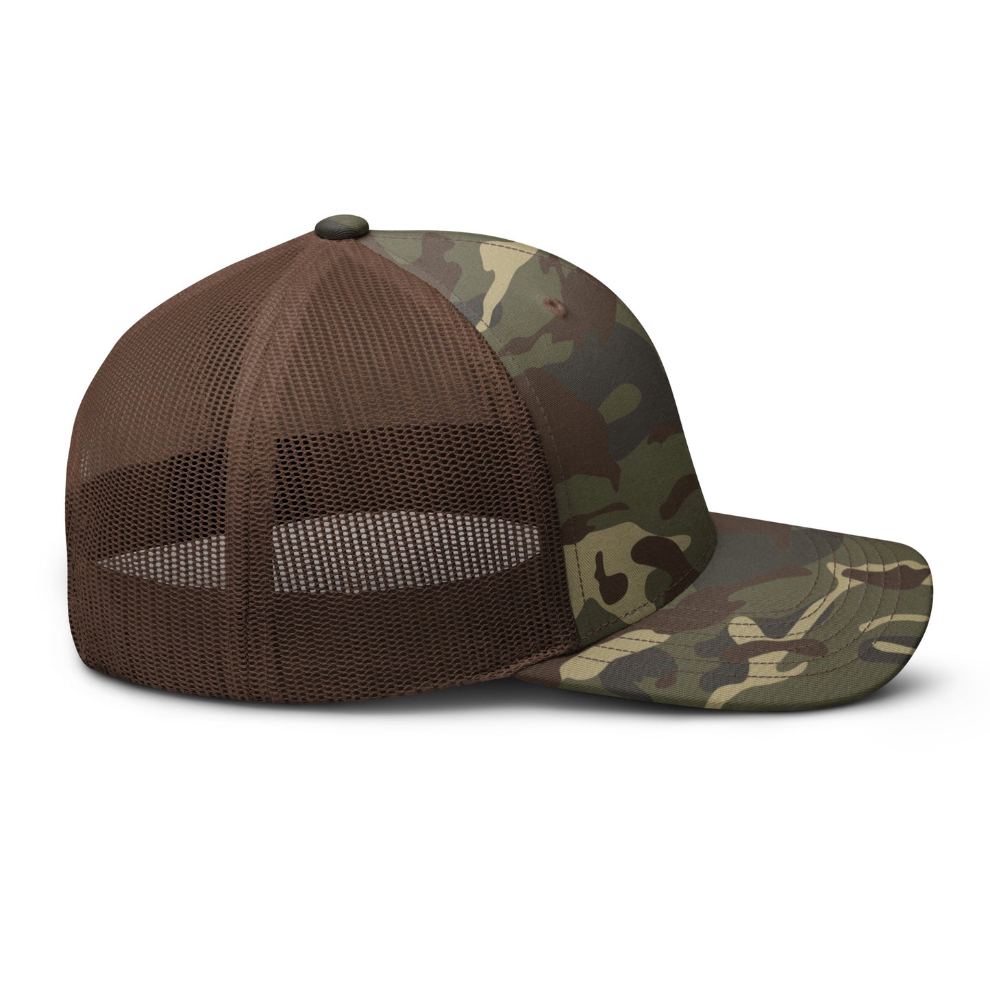 Thompson Refrigeration - Logo #1 - Camouflage trucker hat