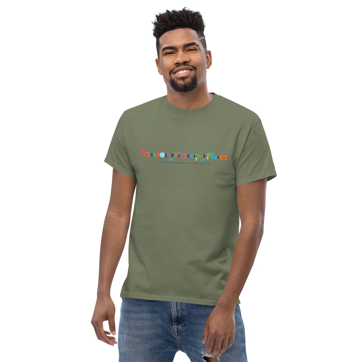 Sensory Therapy - Men's classic tee - Front and back