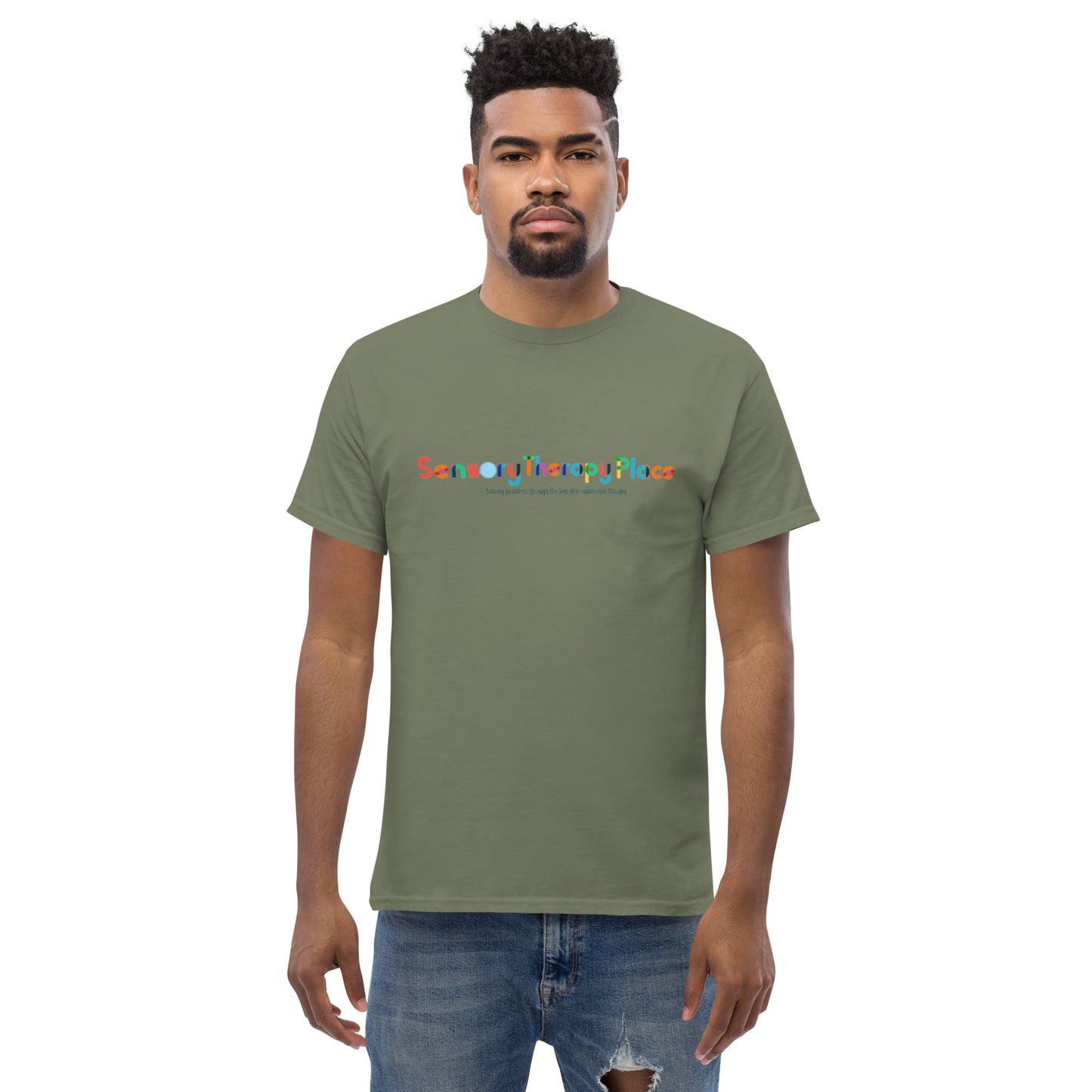 Sensory Therapy - Men's classic tee - Front and back