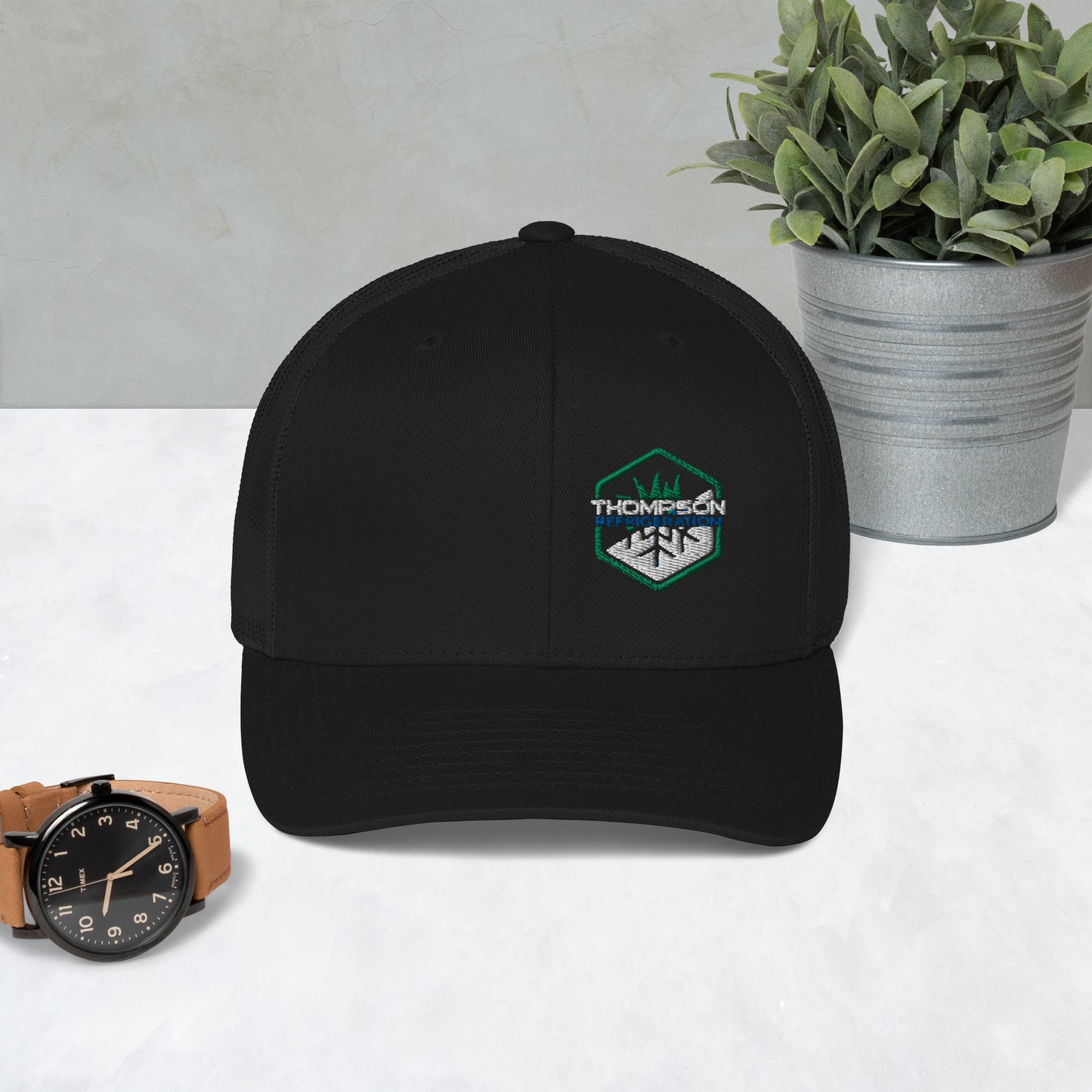 Thompson refrigeration - #1 Logo - Trucker Cap #2