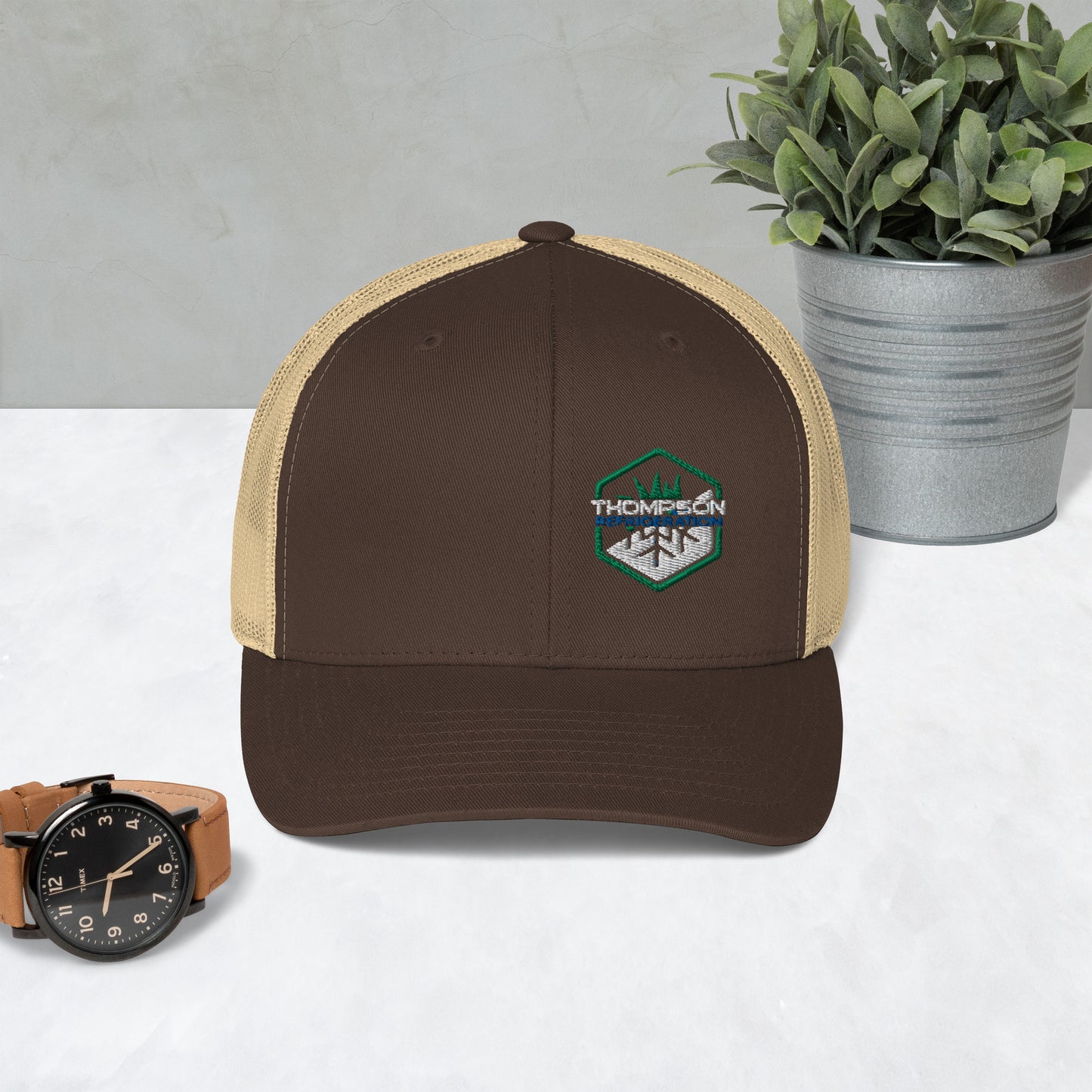 Thompson refrigeration - #1 Logo - Trucker Cap #2