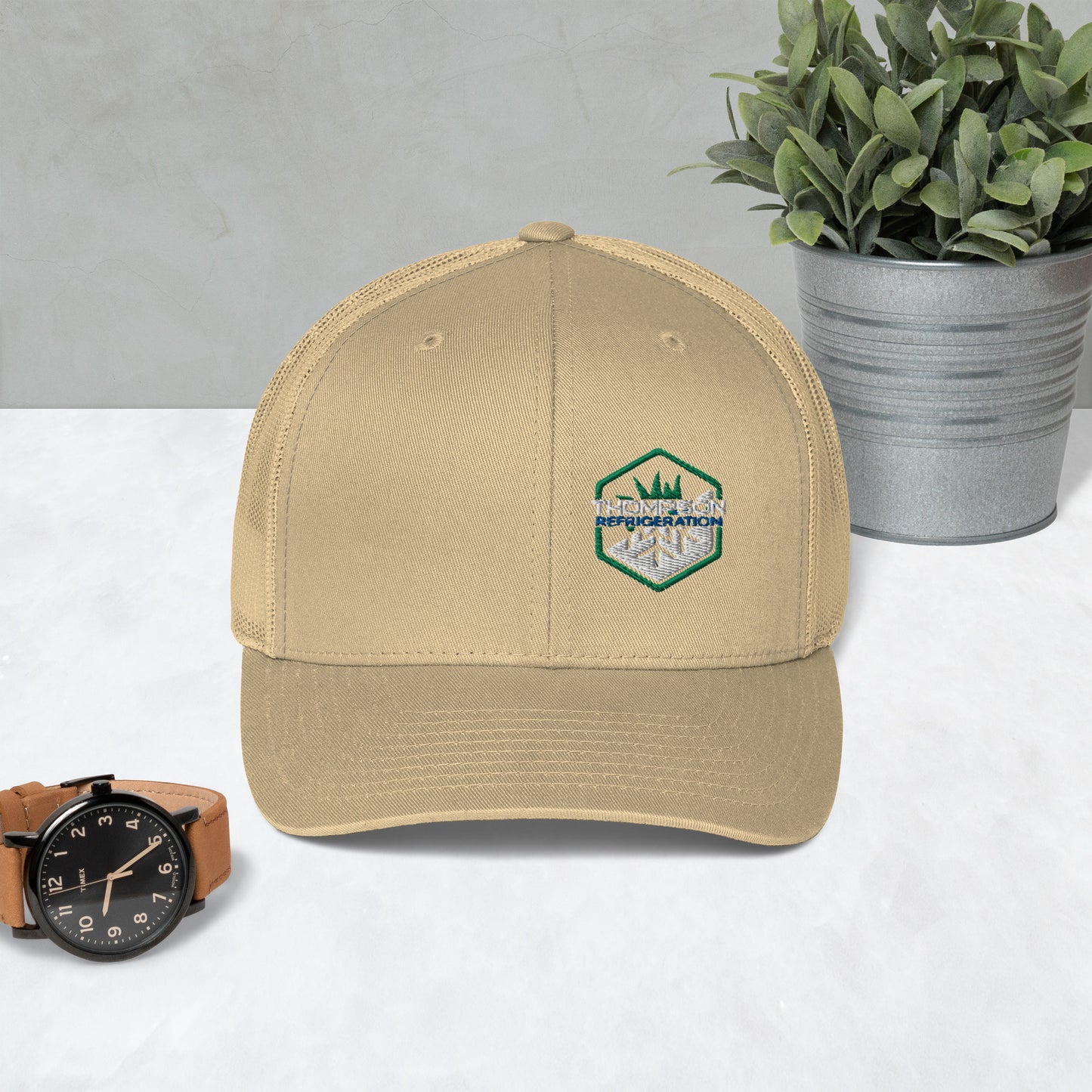 Thompson refrigeration - #1 Logo - Trucker Cap #2