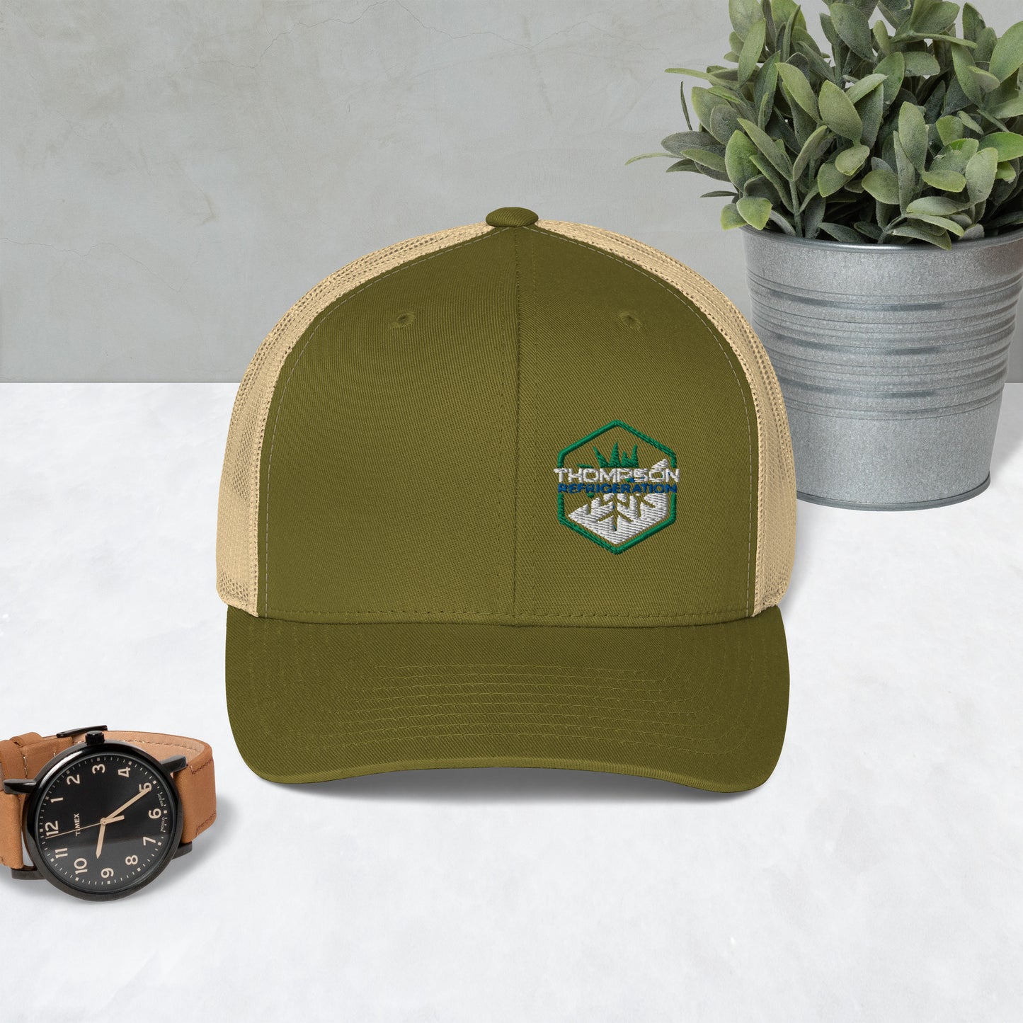 Thompson refrigeration - #1 Logo - Trucker Cap #2