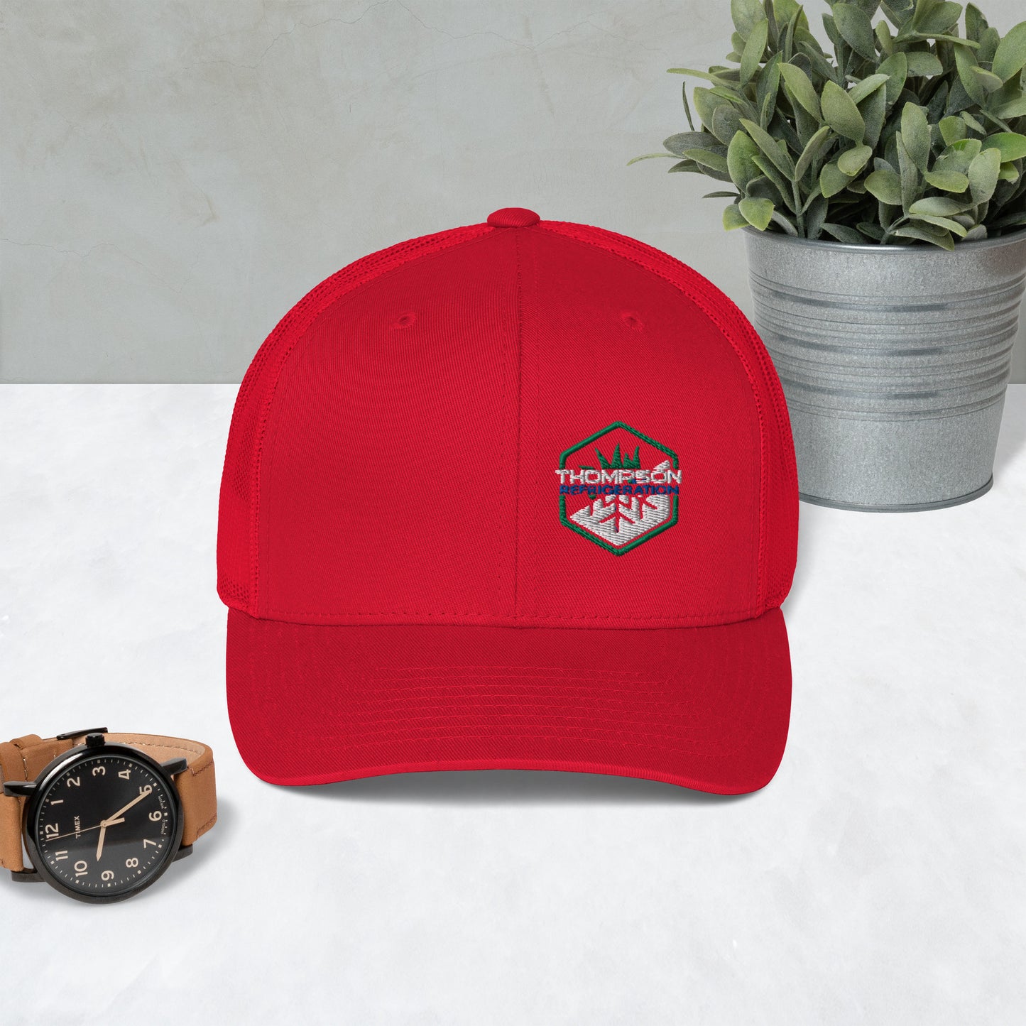 Thompson refrigeration - #1 Logo - Trucker Cap #2