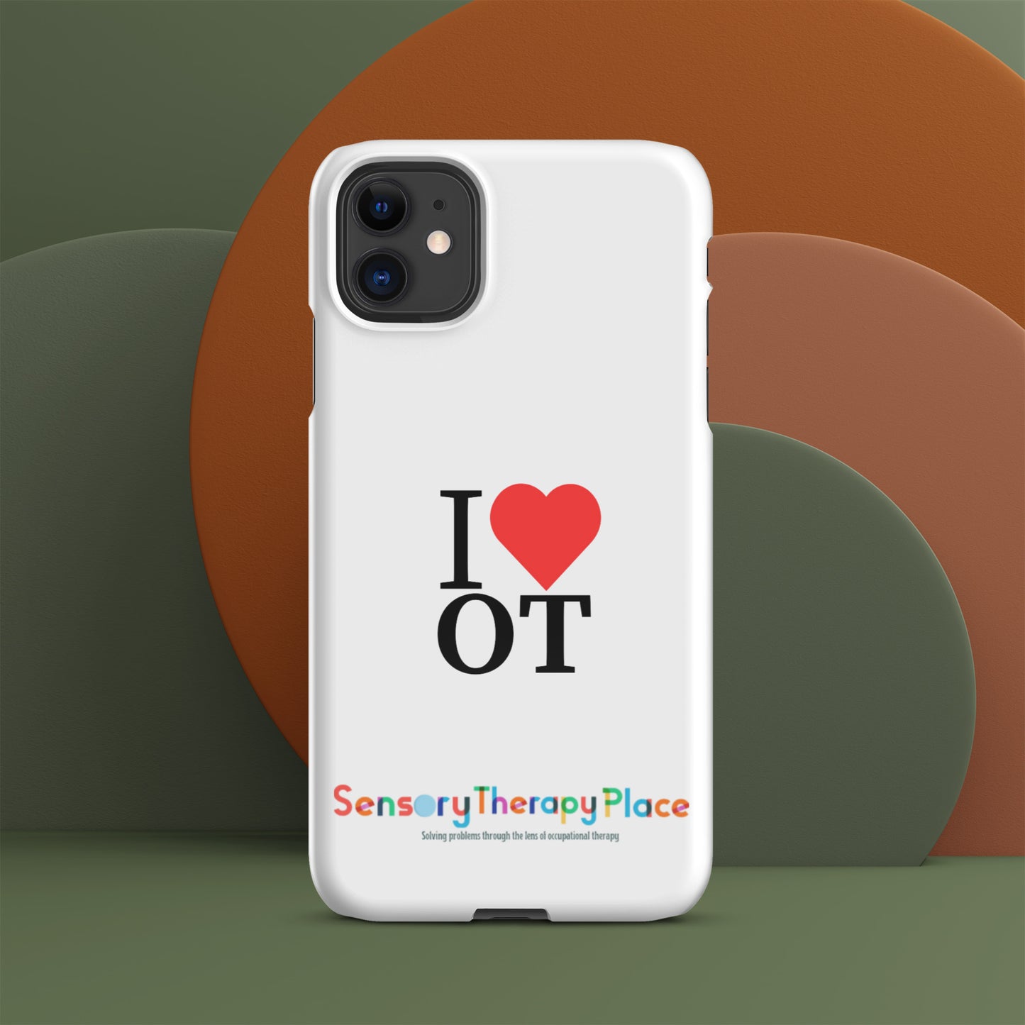Sensory Therapy - Snap case for iPhone® - White