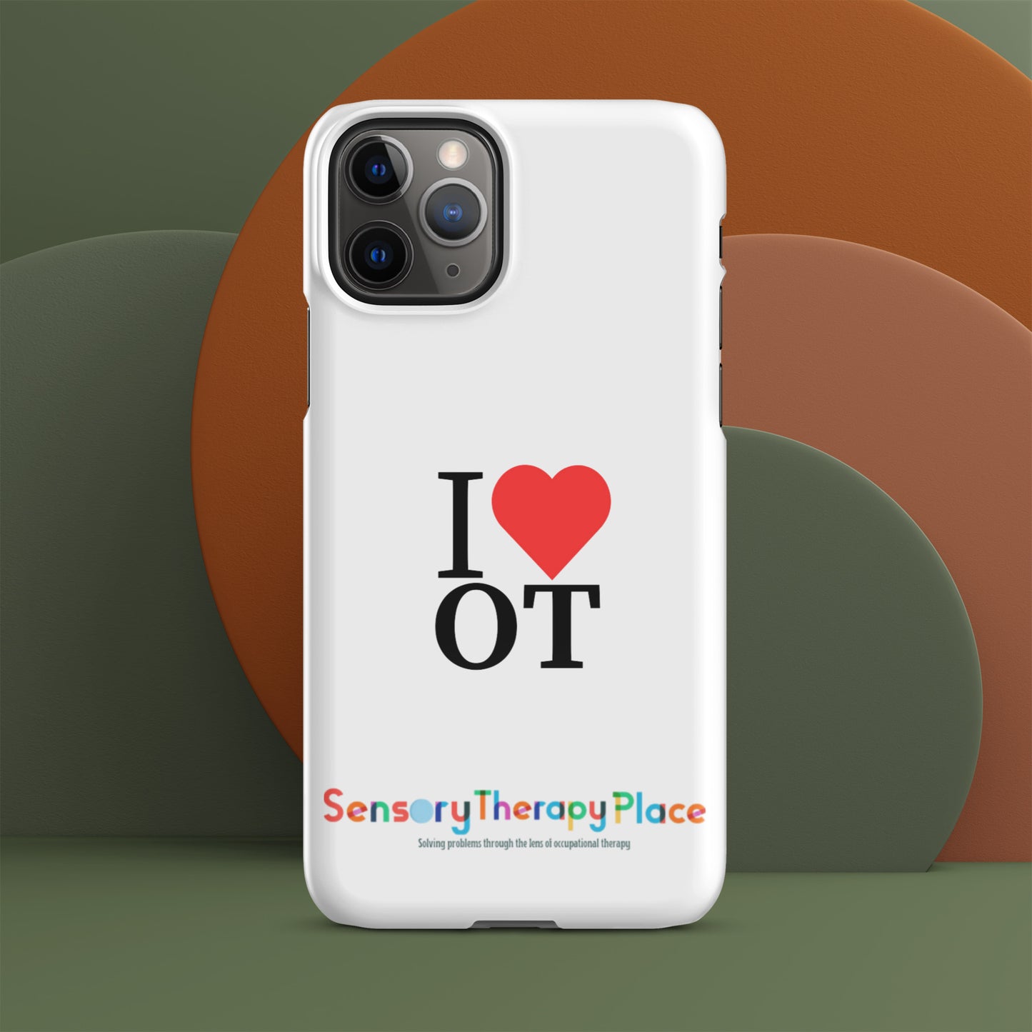 Sensory Therapy - Snap case for iPhone® - White