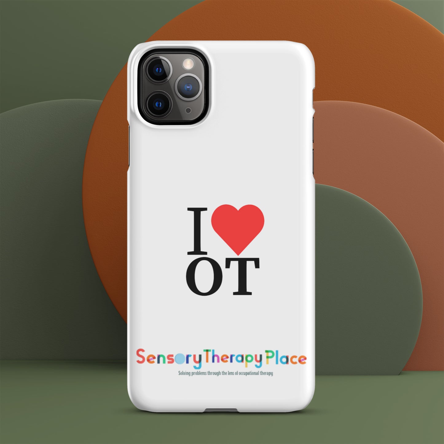 Sensory Therapy - Snap case for iPhone® - White
