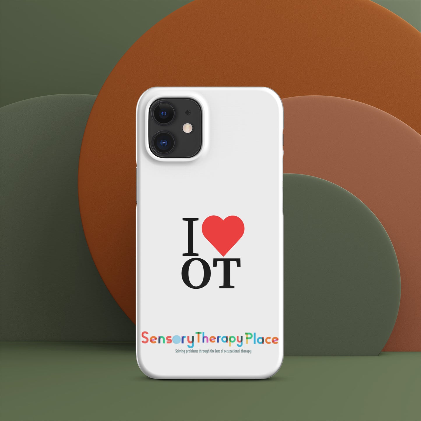 Sensory Therapy - Snap case for iPhone® - White