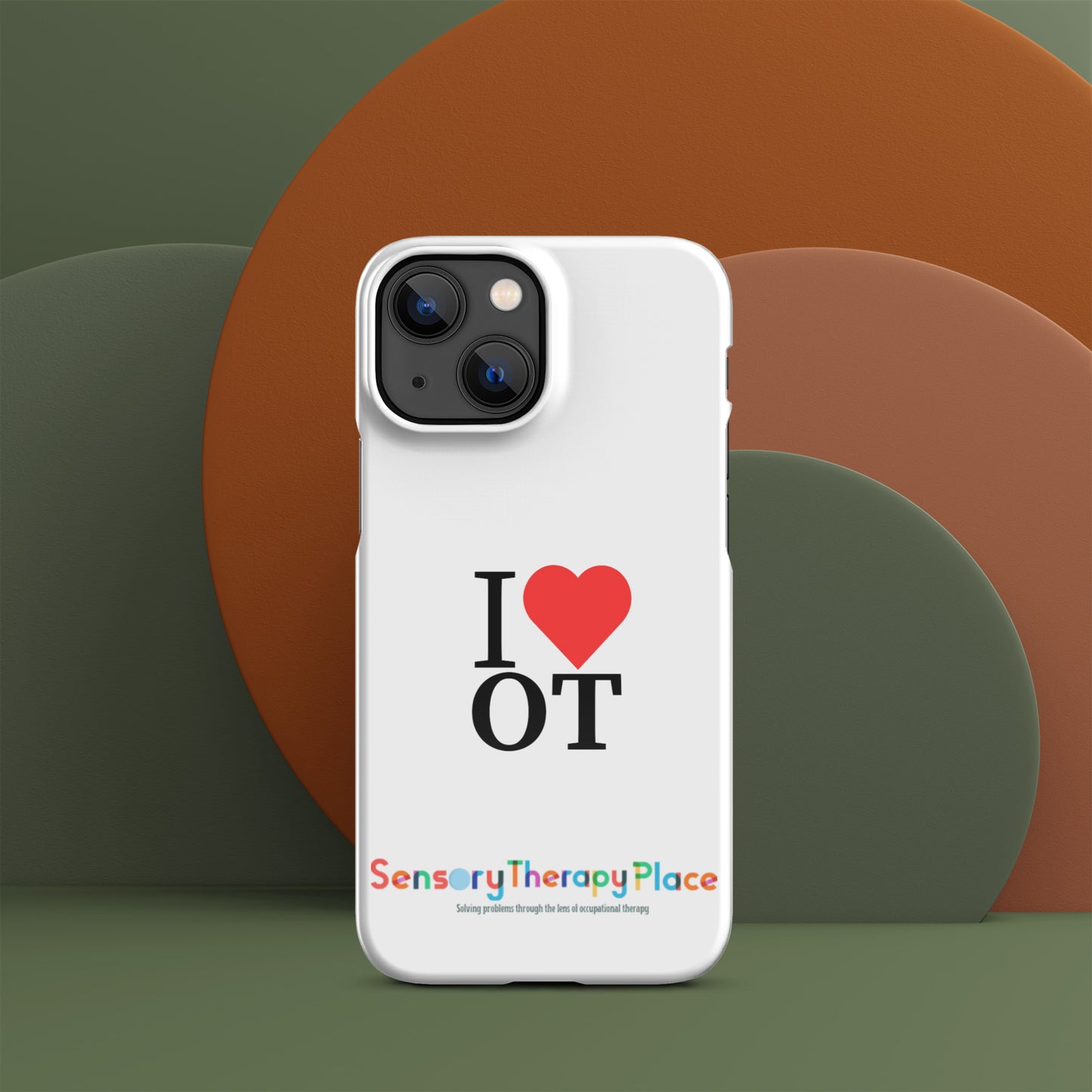 Sensory Therapy - Snap case for iPhone® - White