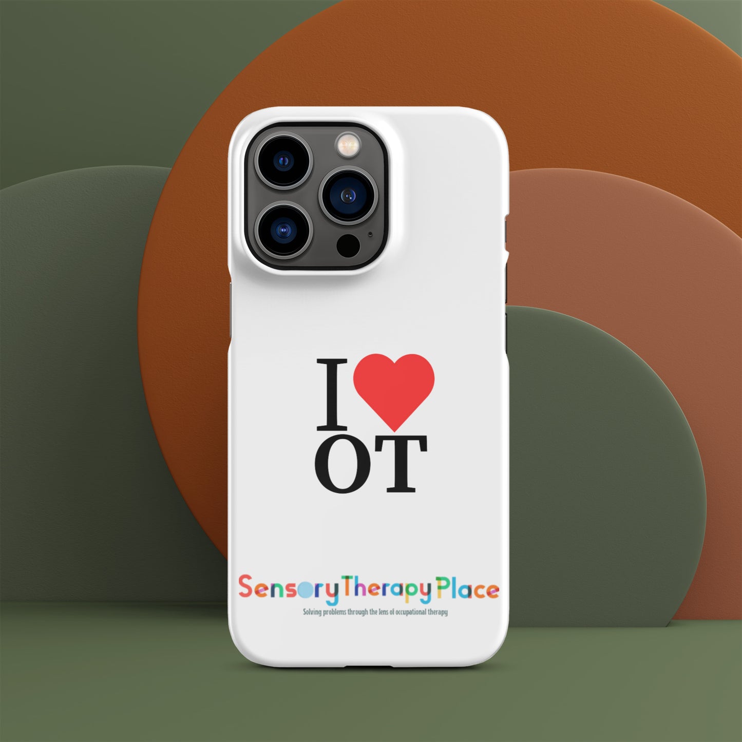 Sensory Therapy - Snap case for iPhone® - White