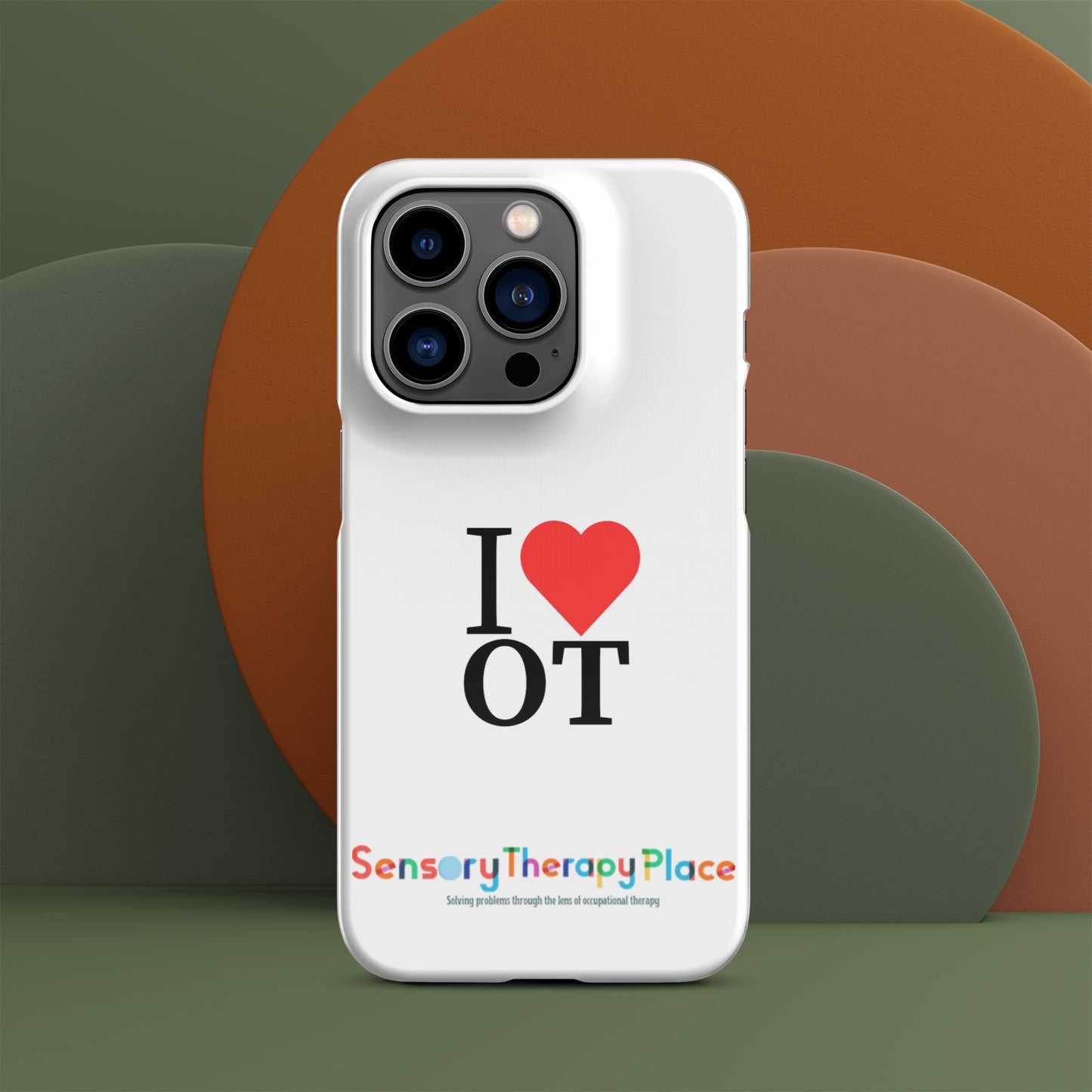 Sensory Therapy - Snap case for iPhone® - White