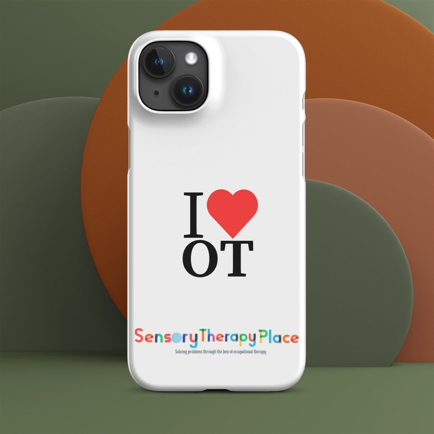 Sensory Therapy - Snap case for iPhone® - White
