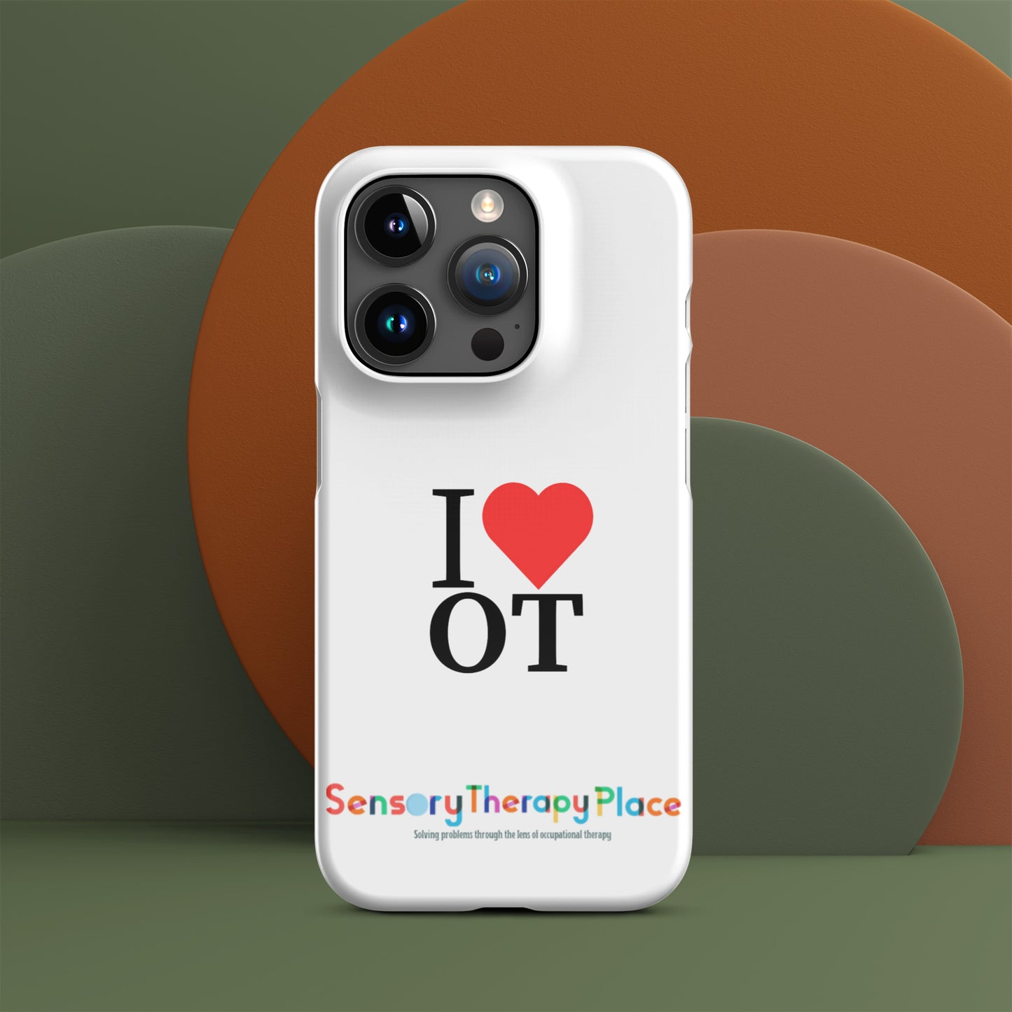 Sensory Therapy - Snap case for iPhone® - White