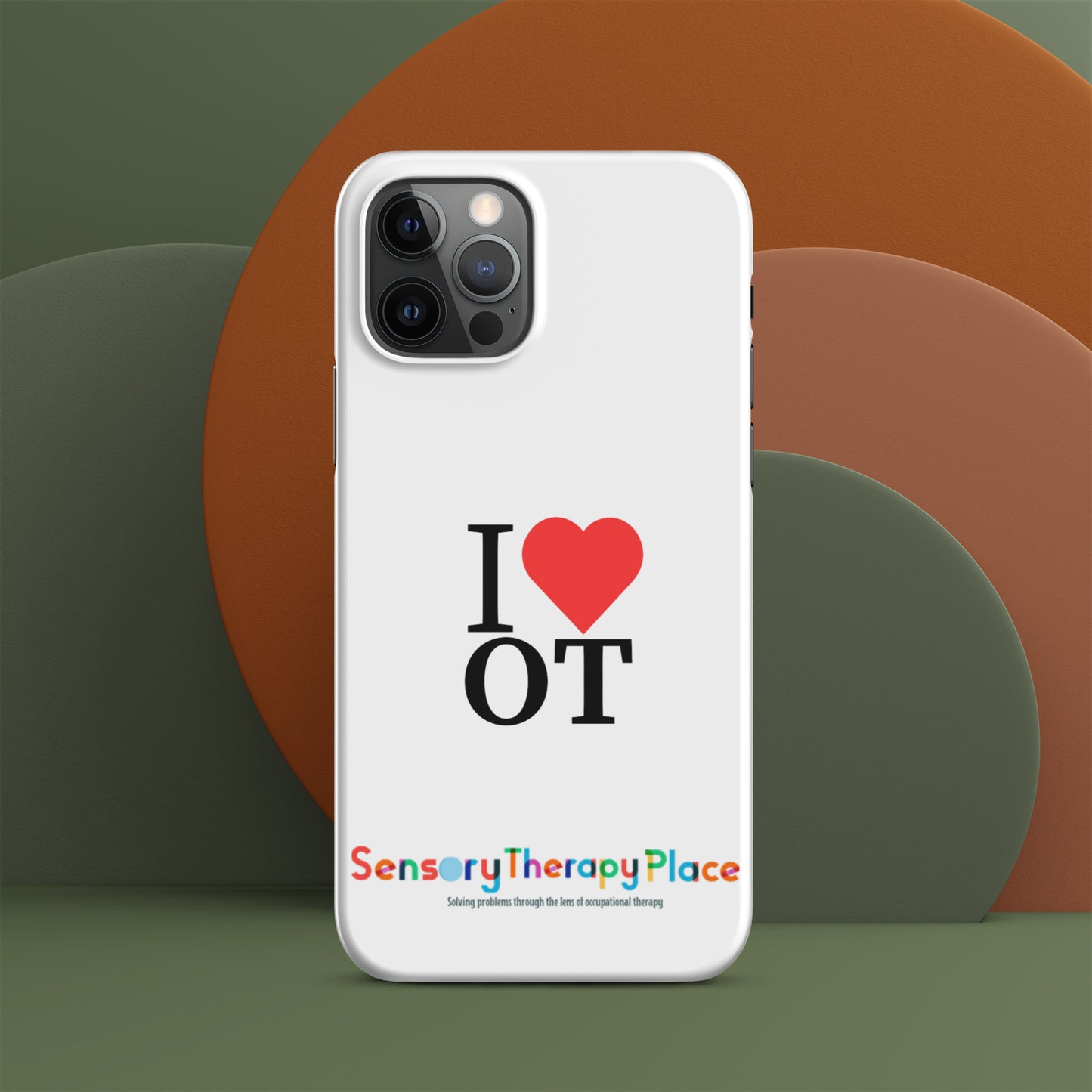 Sensory Therapy - Snap case for iPhone® - White