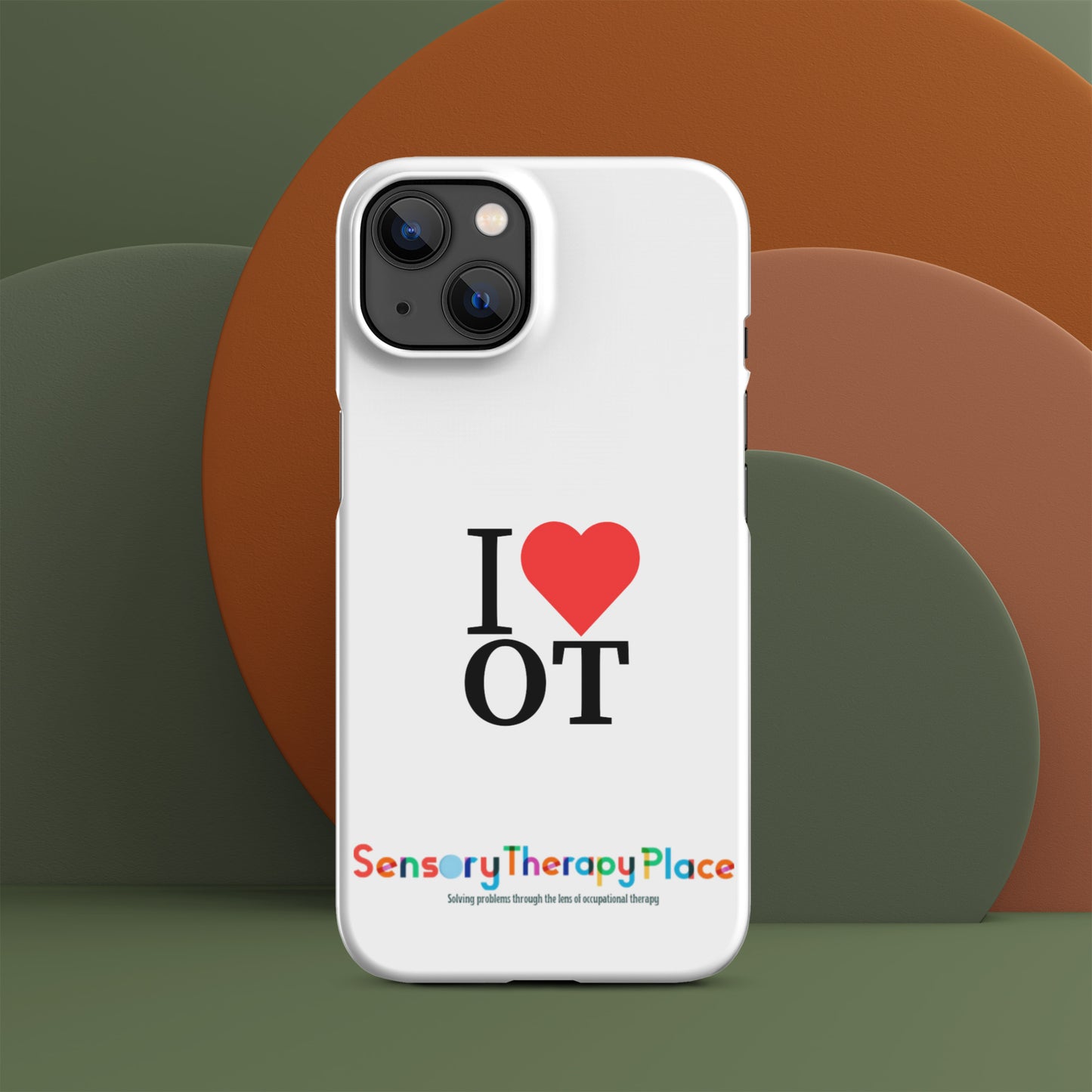 Sensory Therapy - Snap case for iPhone® - White