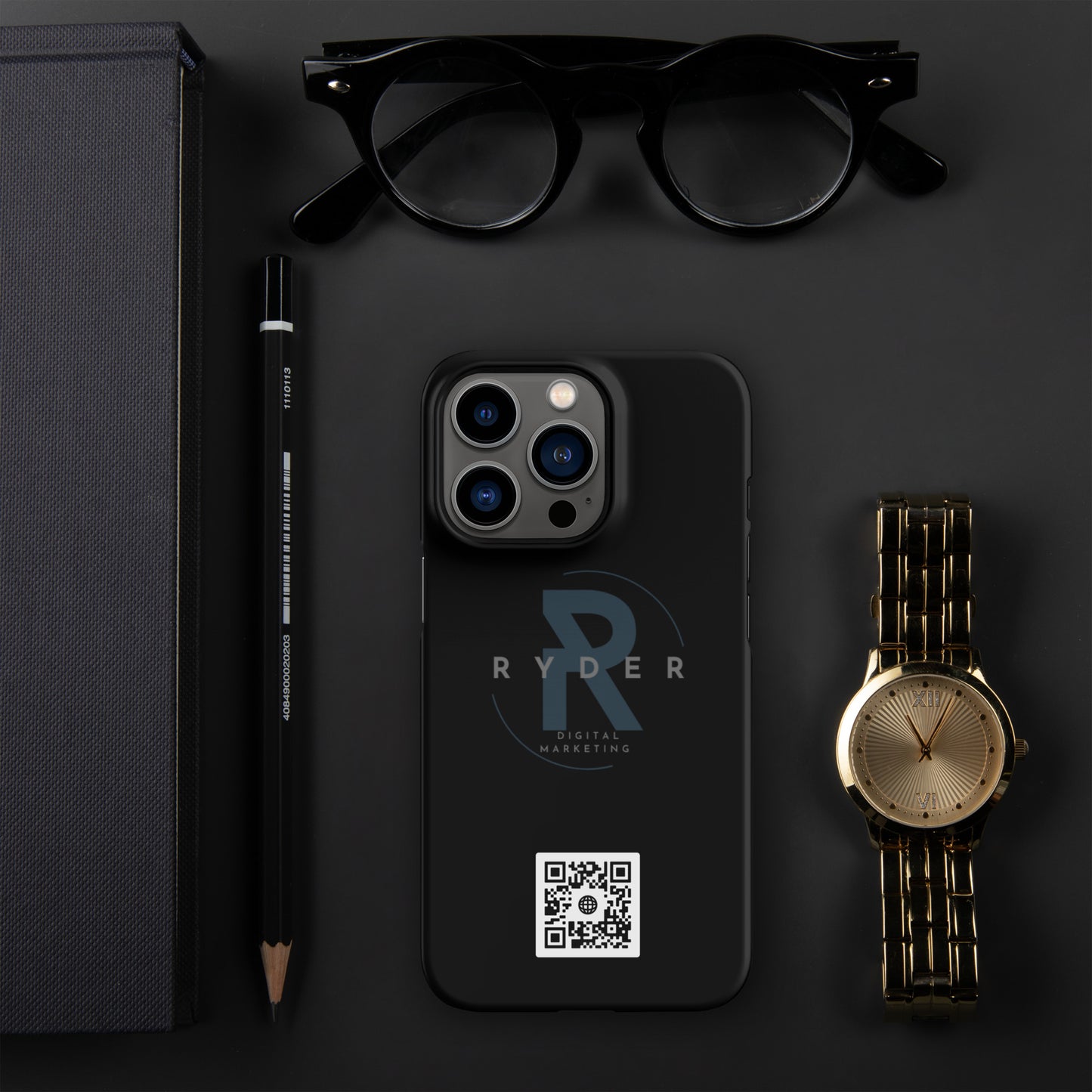 Ryder DM - Snap case with QR for iPhone®