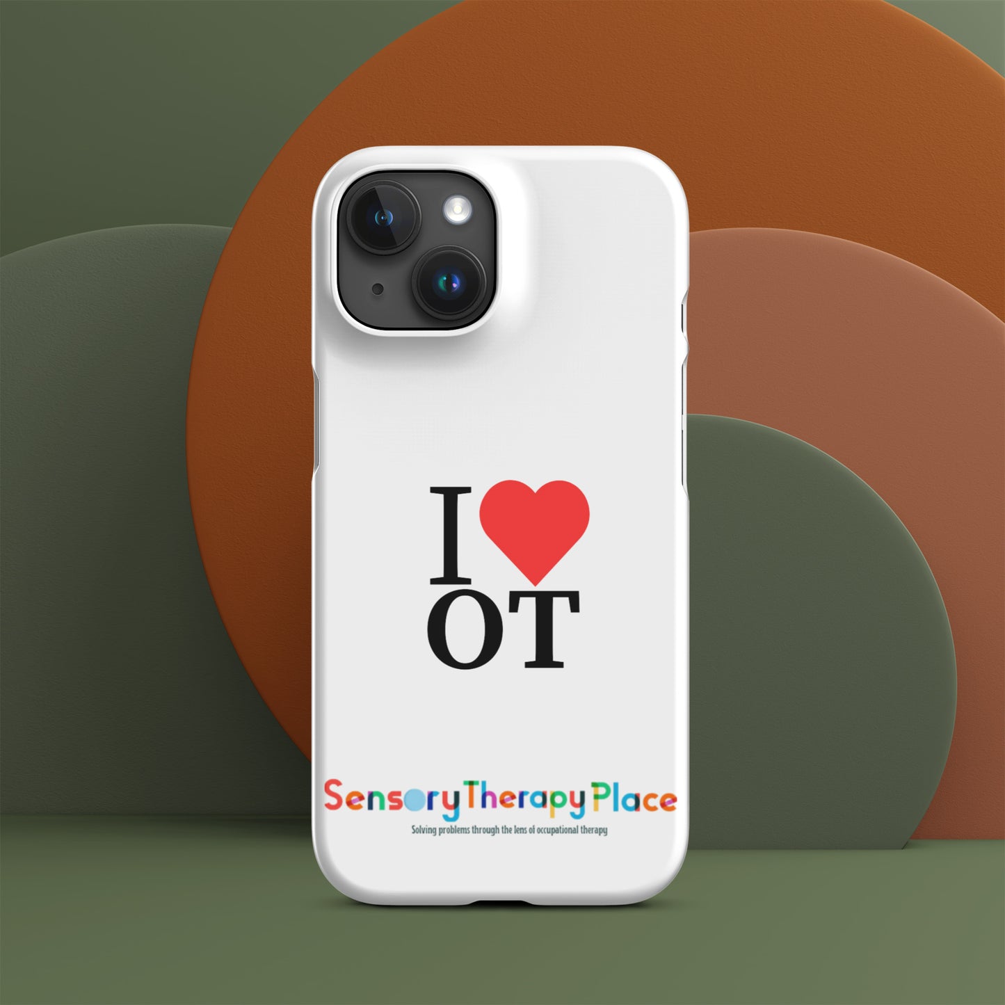 Sensory Therapy - Snap case for iPhone® - White