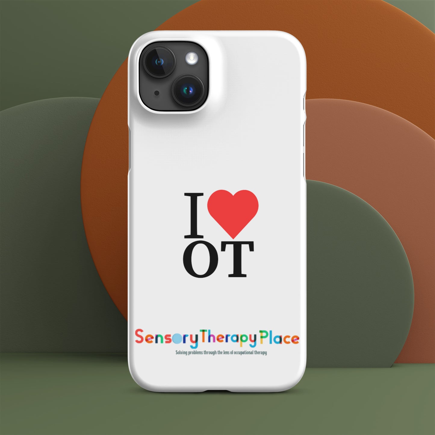 Sensory Therapy - Snap case for iPhone® - White