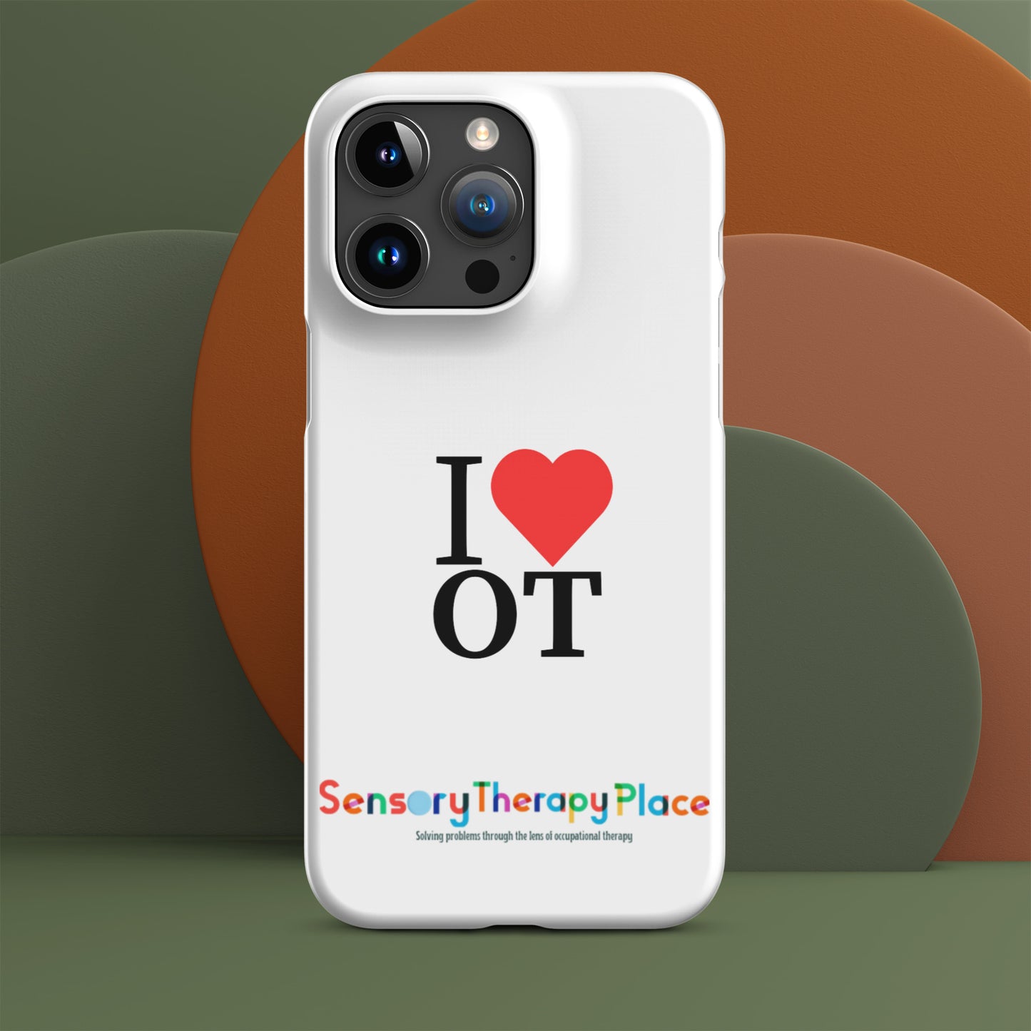 Sensory Therapy - Snap case for iPhone® - White