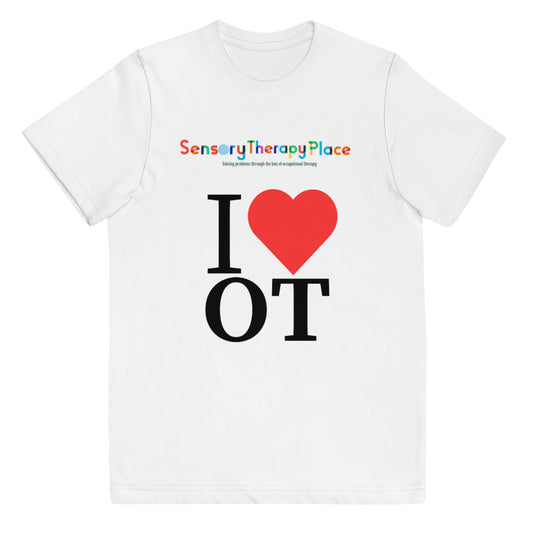 Sensory therapy - Youth jersey t-shirt - Front only