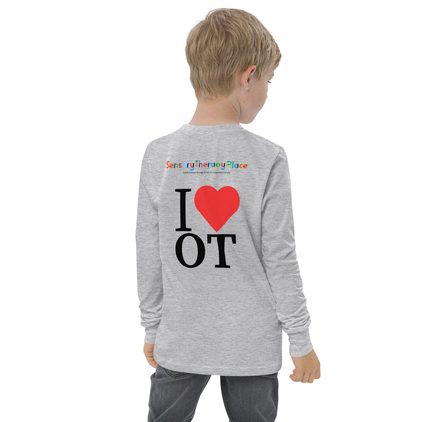Sensory Therapy - Youth long sleeve tee - Back only