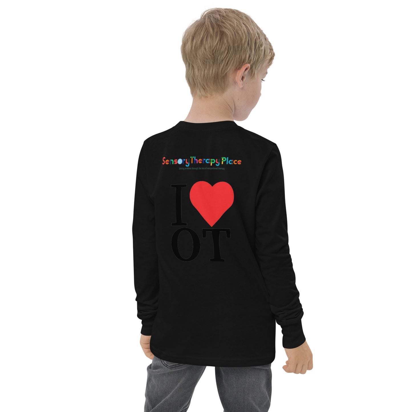 Sensory Therapy - Youth long sleeve tee - Back only