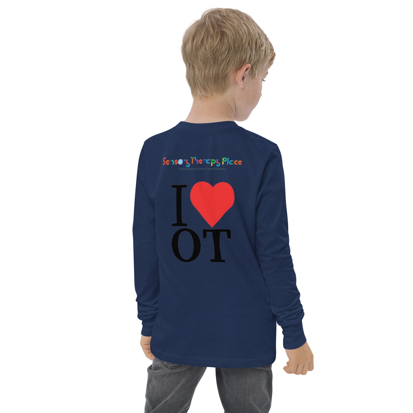 Sensory Therapy - Youth long sleeve tee - Back only
