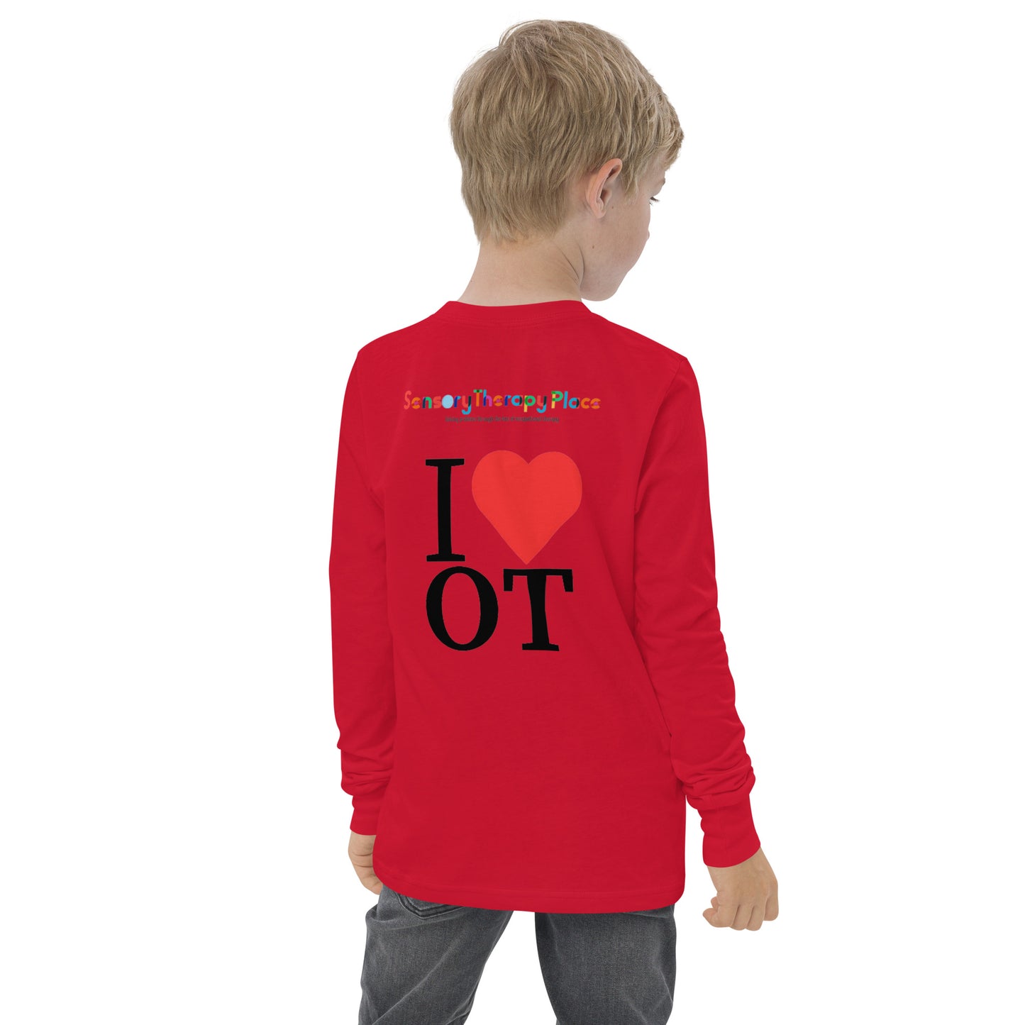 Sensory Therapy - Youth long sleeve tee - Back only