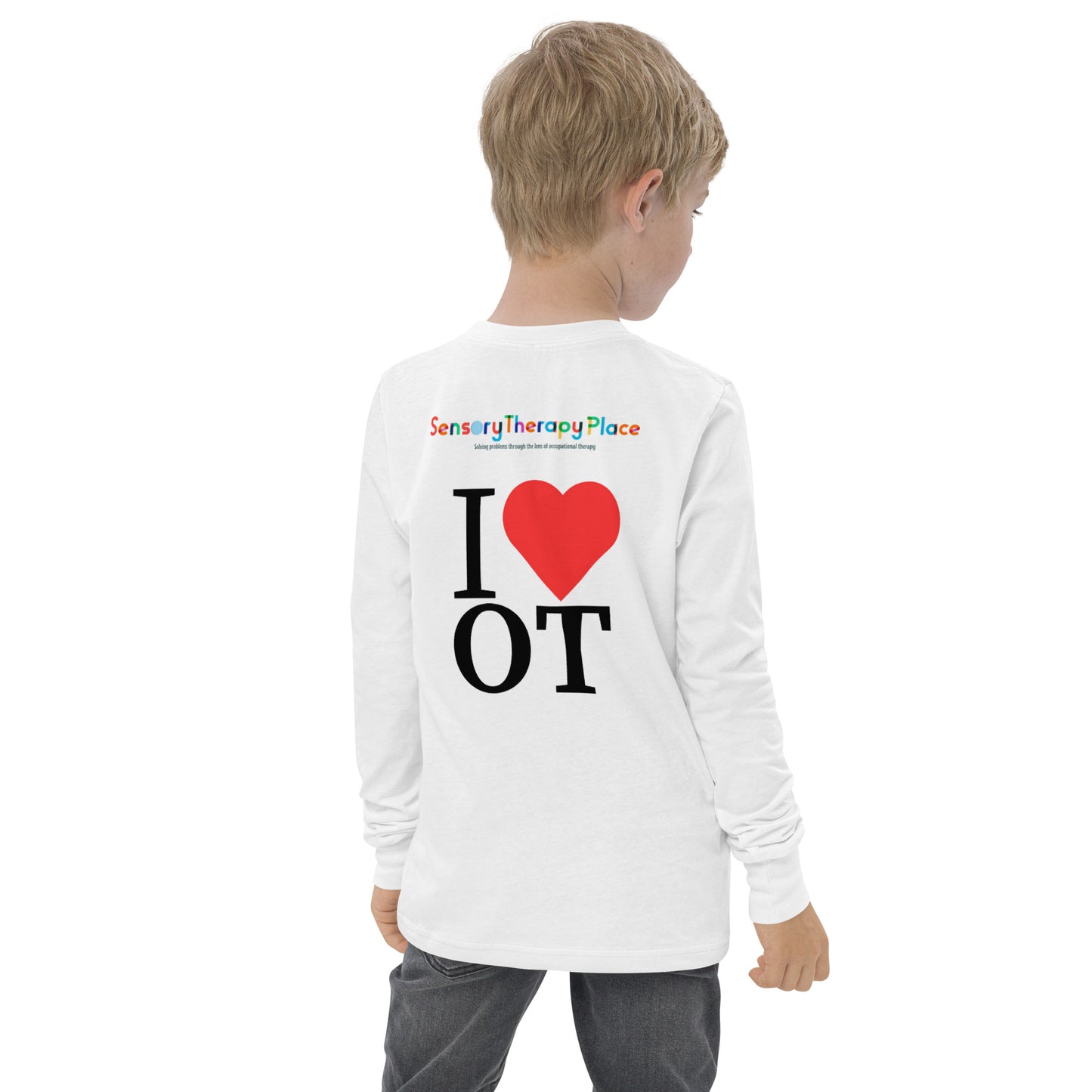 Sensory Therapy - Youth long sleeve tee - Back only