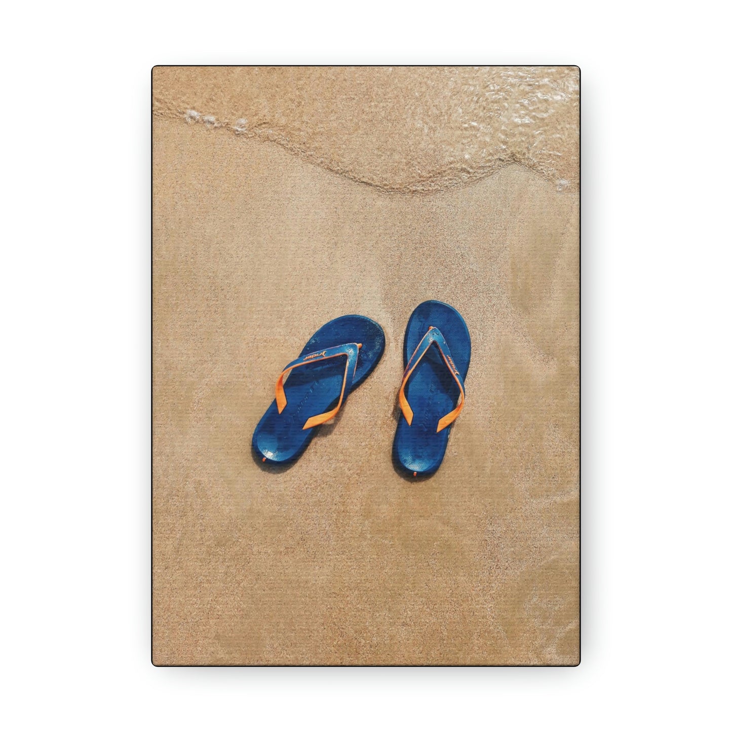 Beachin flip flops - Canvas Gallery Wraps