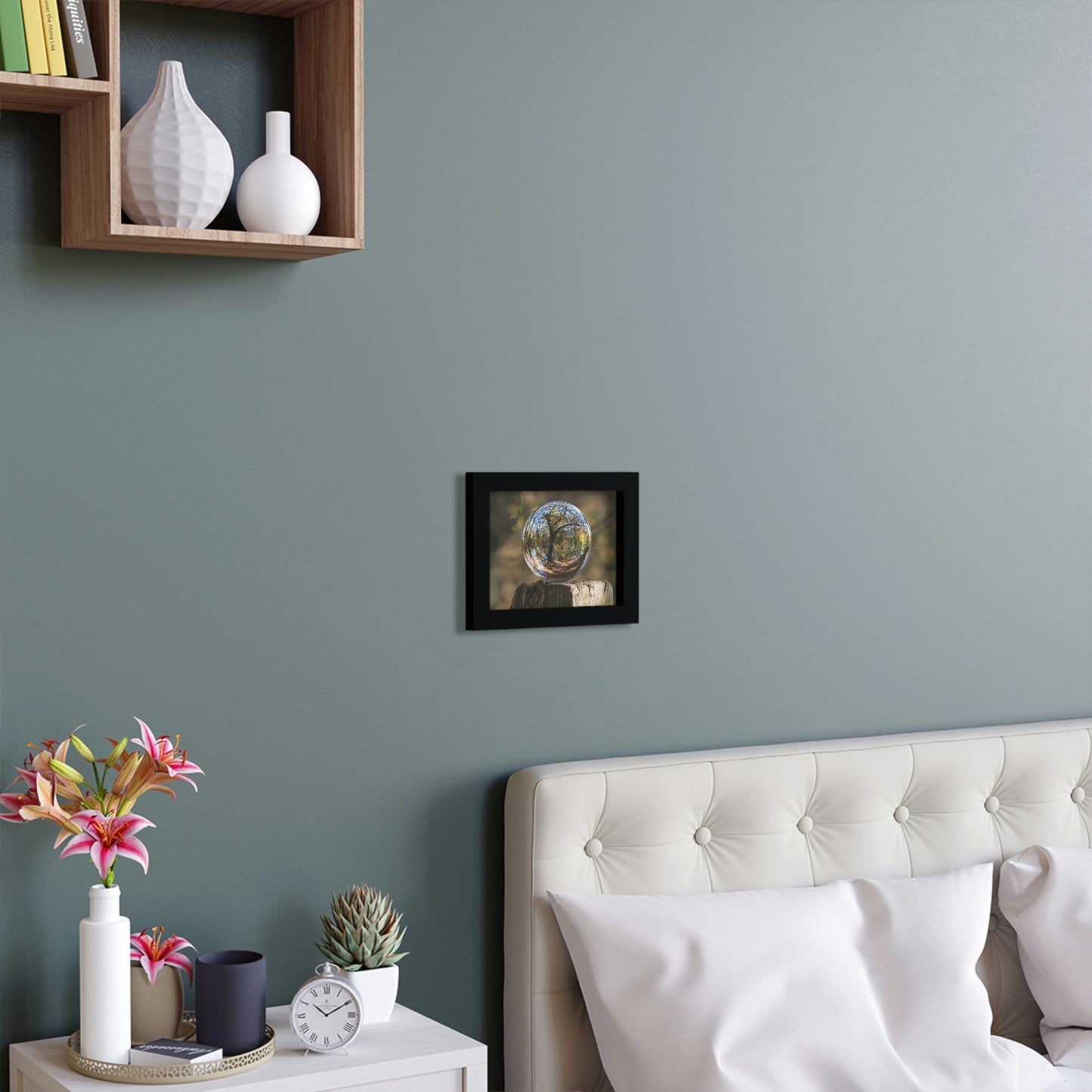 Forest Globe - Framed Poster, Horizontal