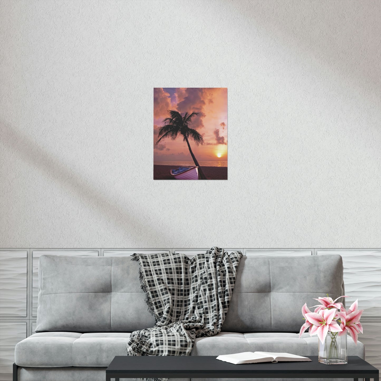 Beach Sunset Premium Matte Vertical Posters