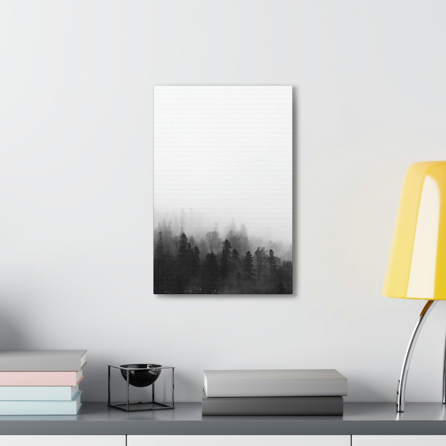 B&W Forest - Canvas Gallery Wraps