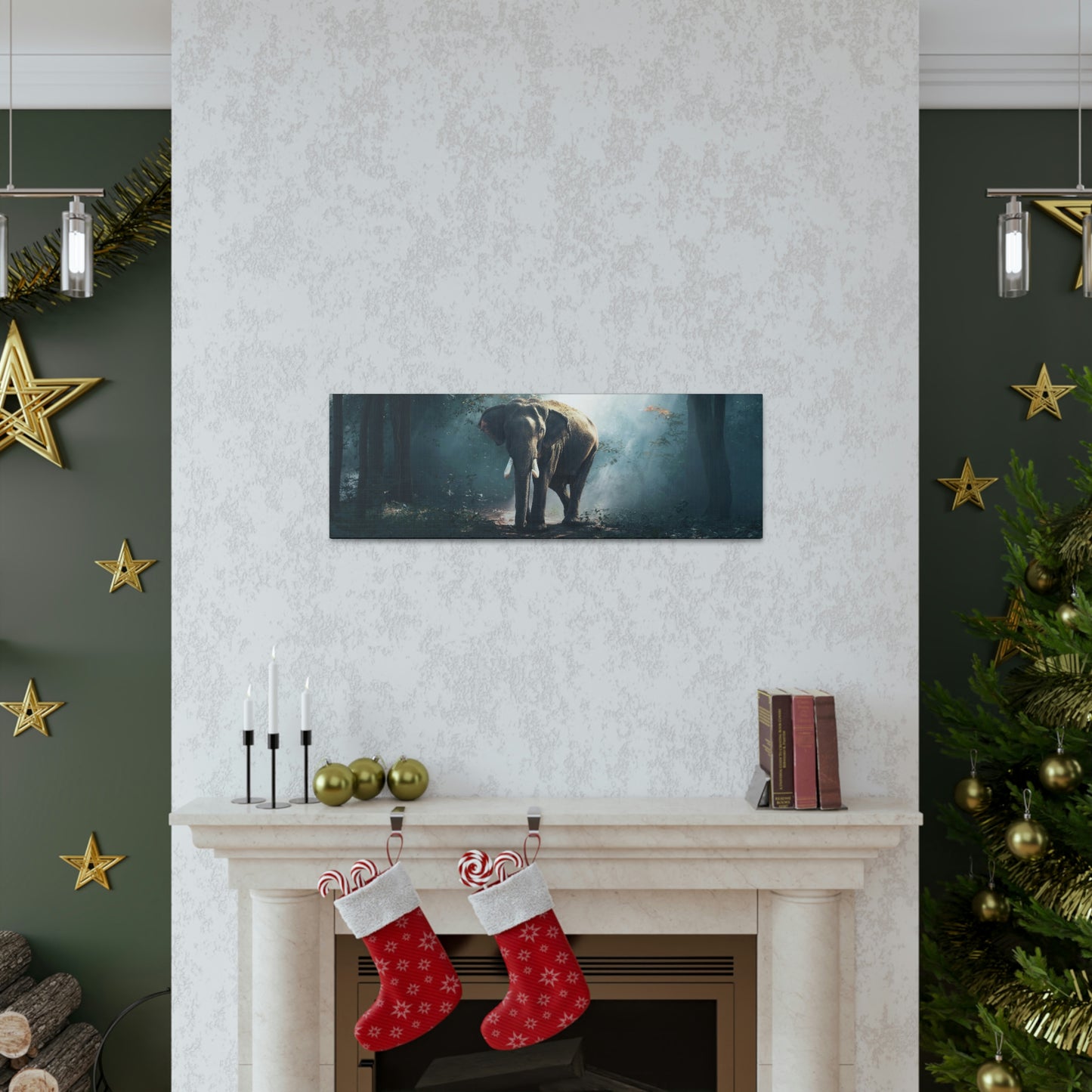 Elephant - Nature, Jungle Canvas Gallery Wraps