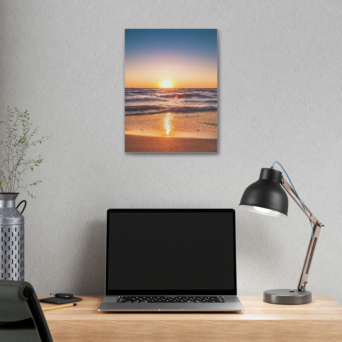 Sunset - Polyester Canvas